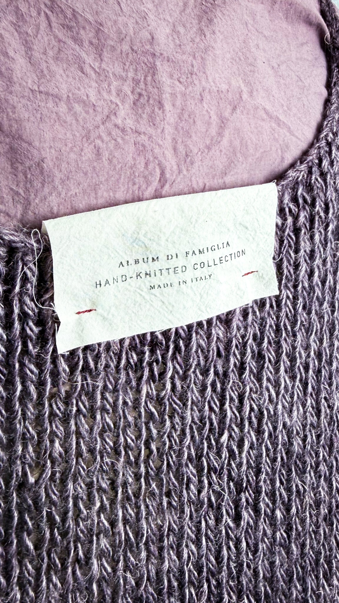 Album Di Famigilia 4441 HK Vest Jumper Grape