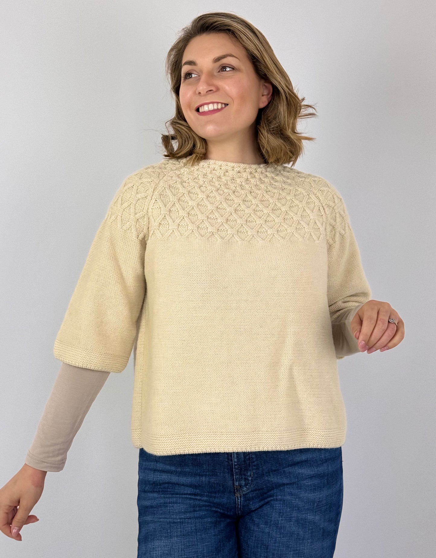 Oubas Elba Jumper Ecru