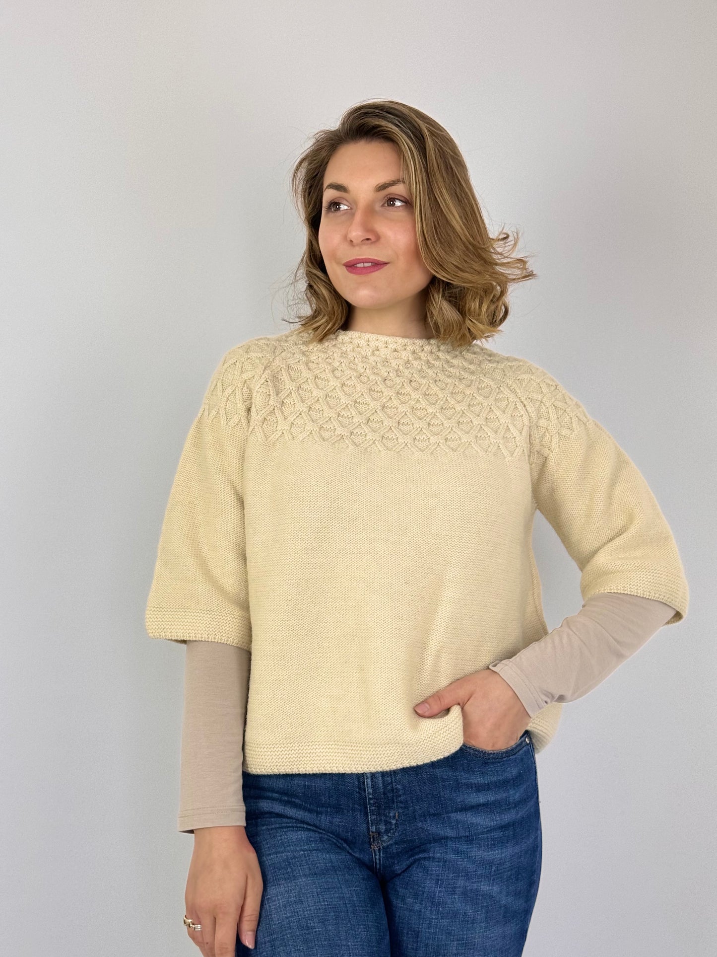 Oubas Elba Jumper Ecru