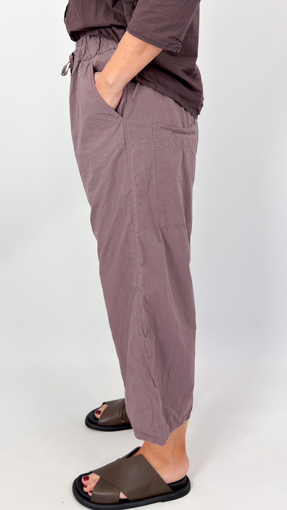 Album Di Famiglia 178 TC W&S Trousers Mauve