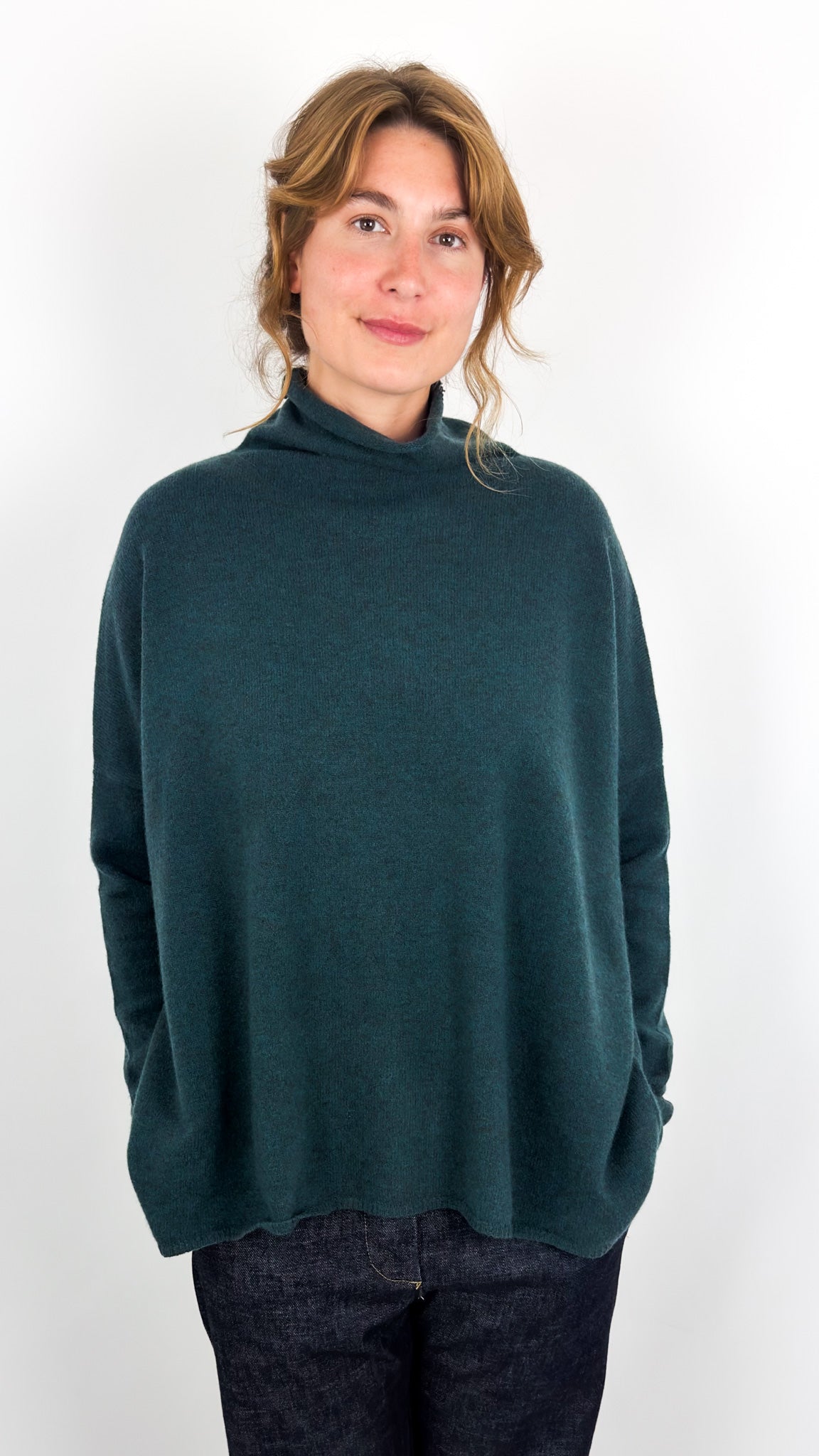 Cash-Ca W55 Jumper Teal