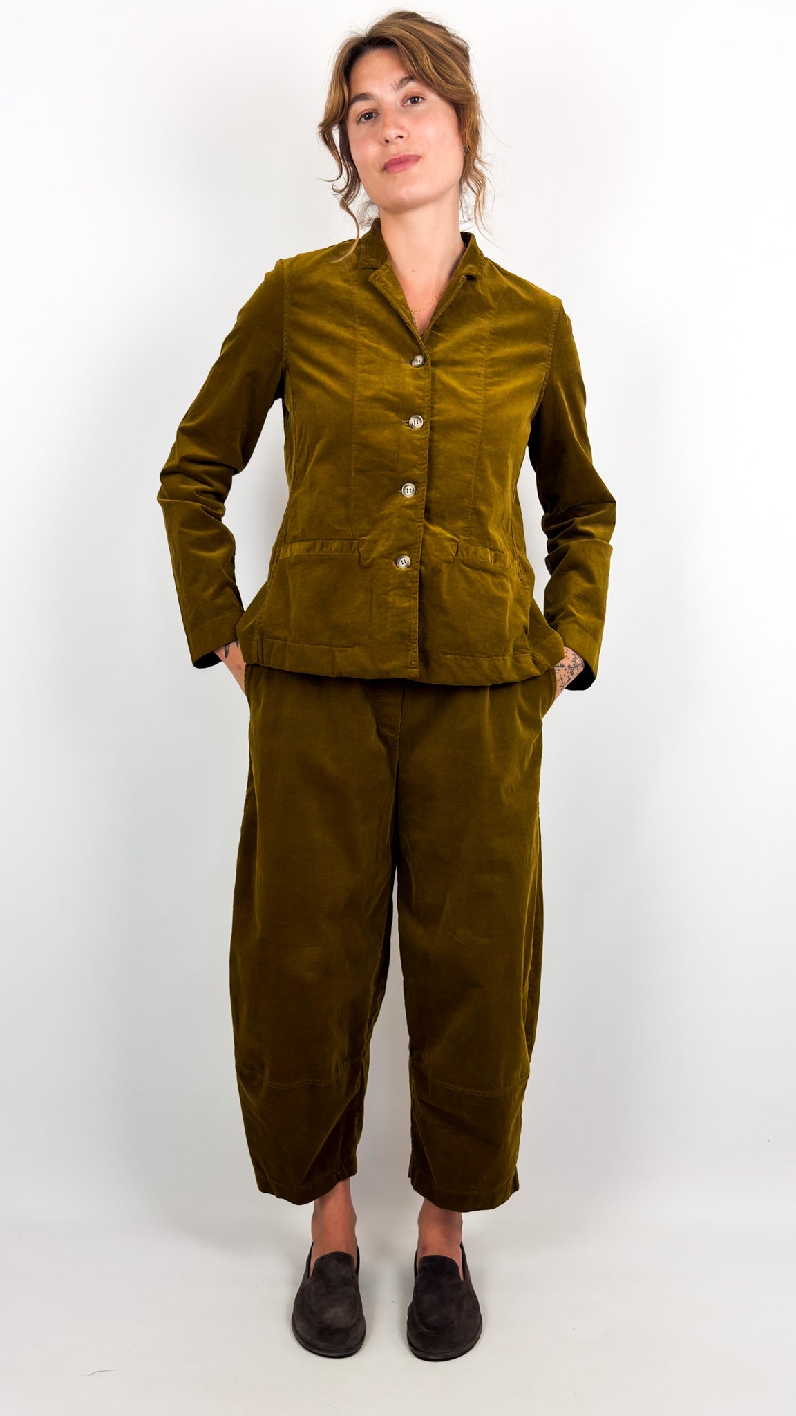 Mama b Aprile V Jacket Caramello