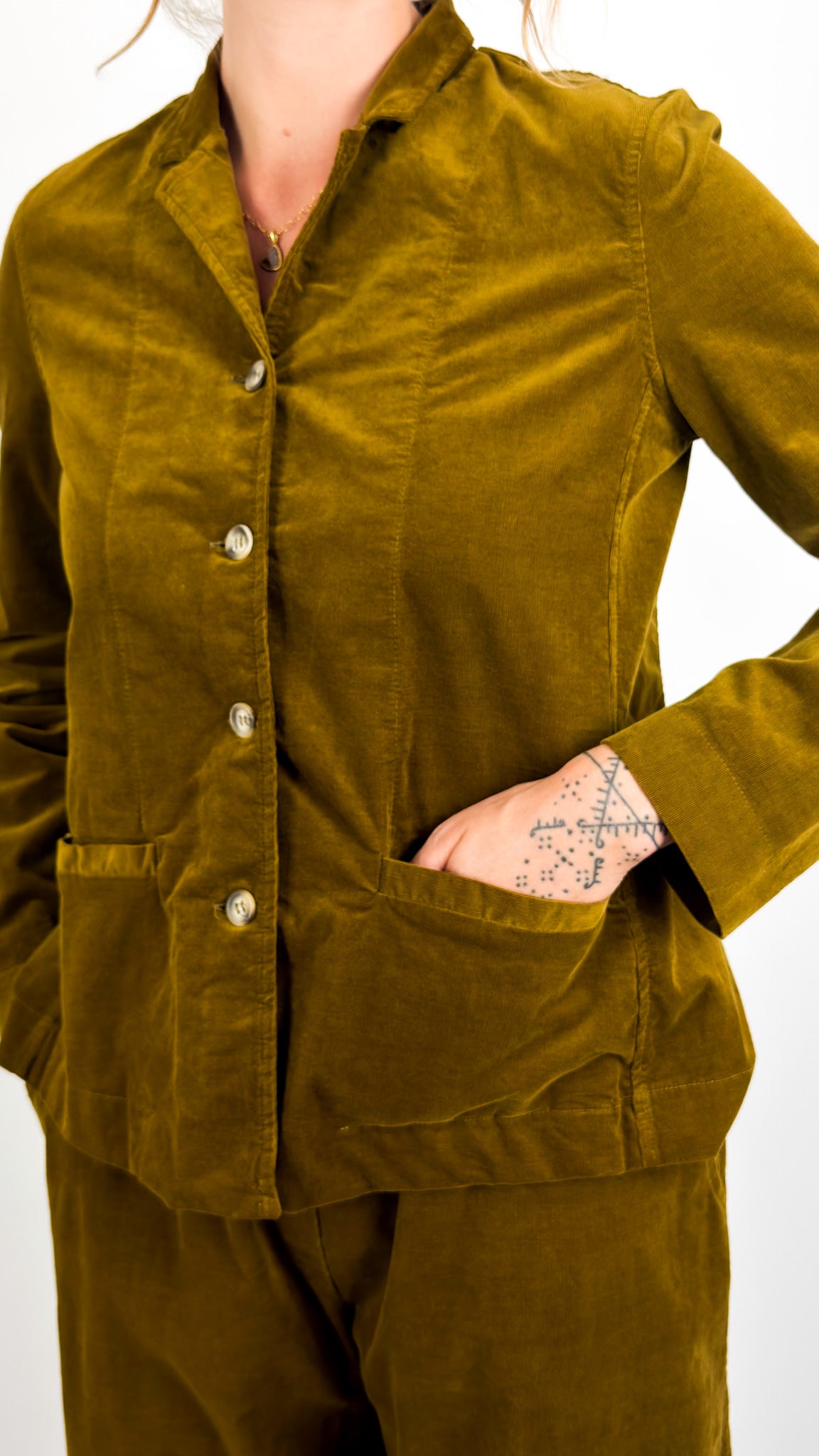 Mama b Aprile V Jacket Caramello