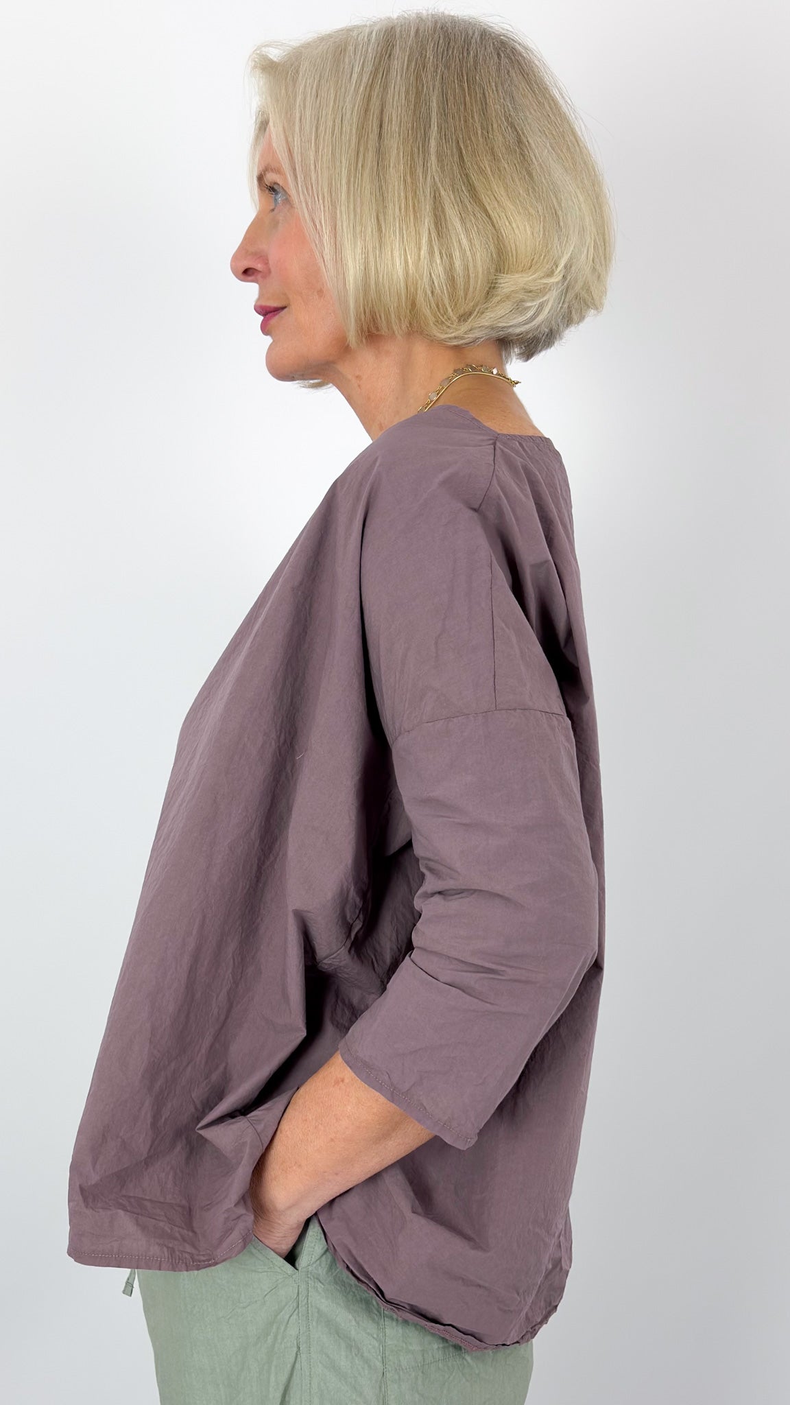 Album Di Famiglia 12_118 TC Tunic Shirt Mauve