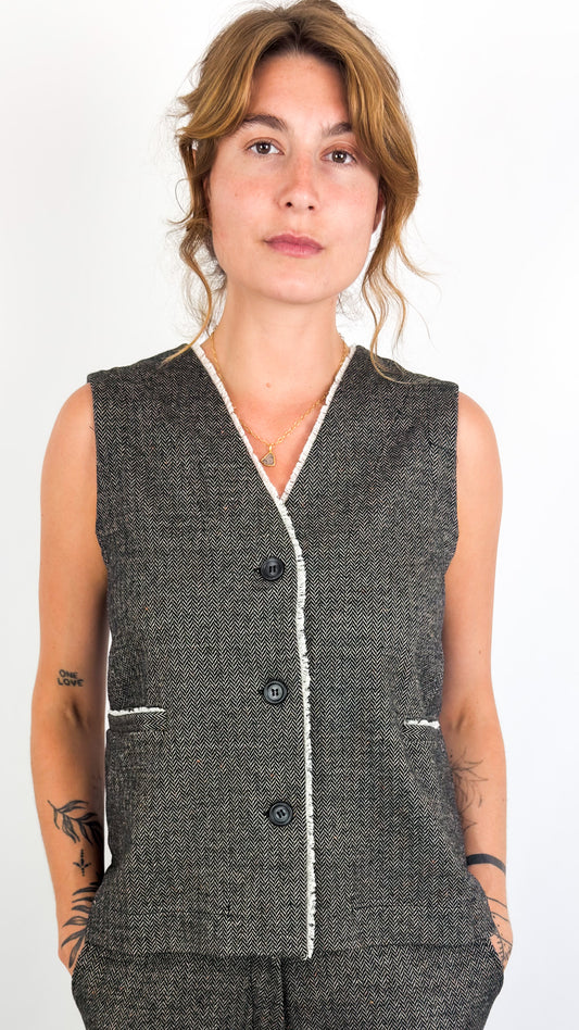 Mama b Genny Waistcoat Nero