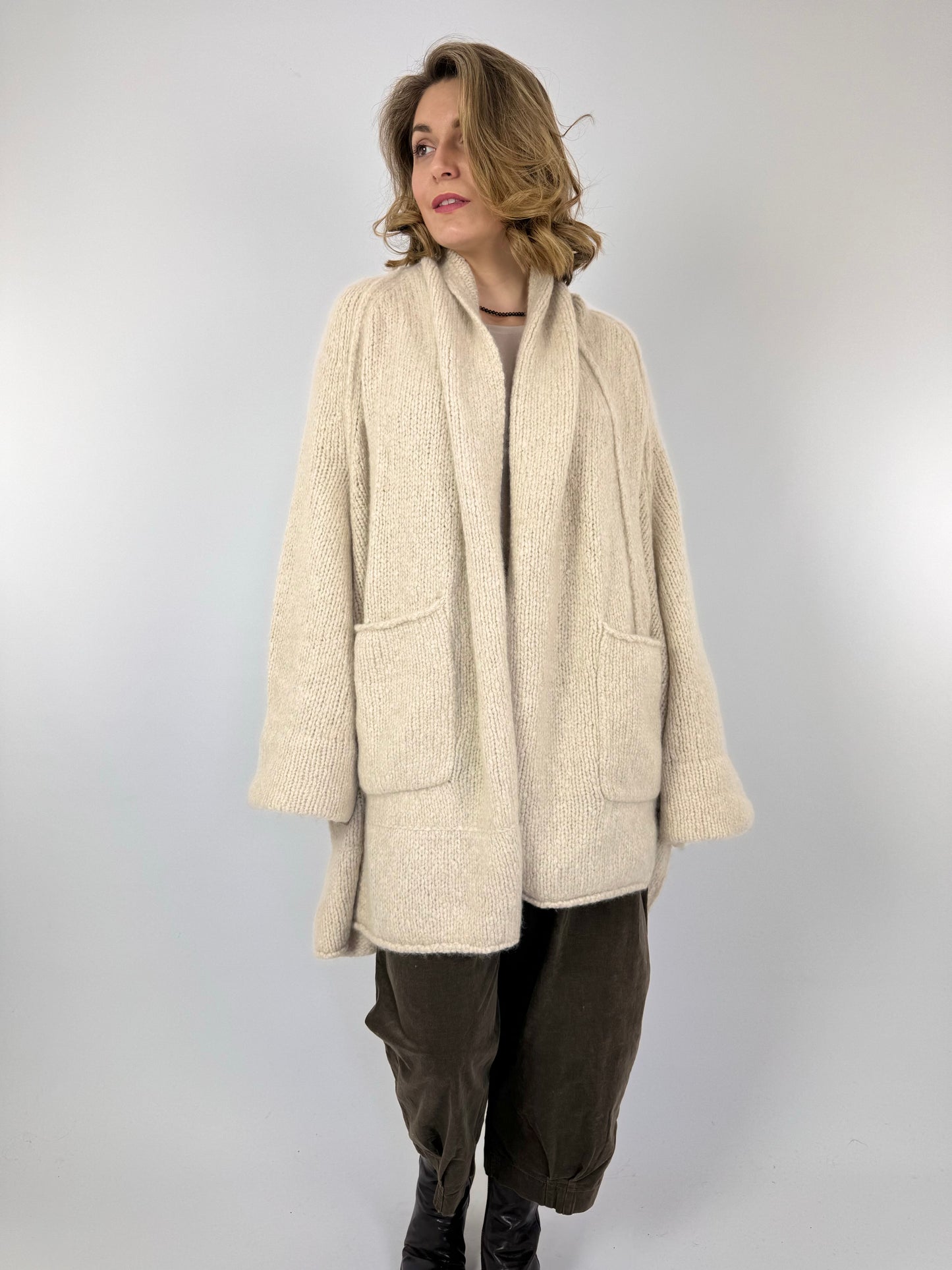 Rundholz Mainline 7104 Cardigan Bone