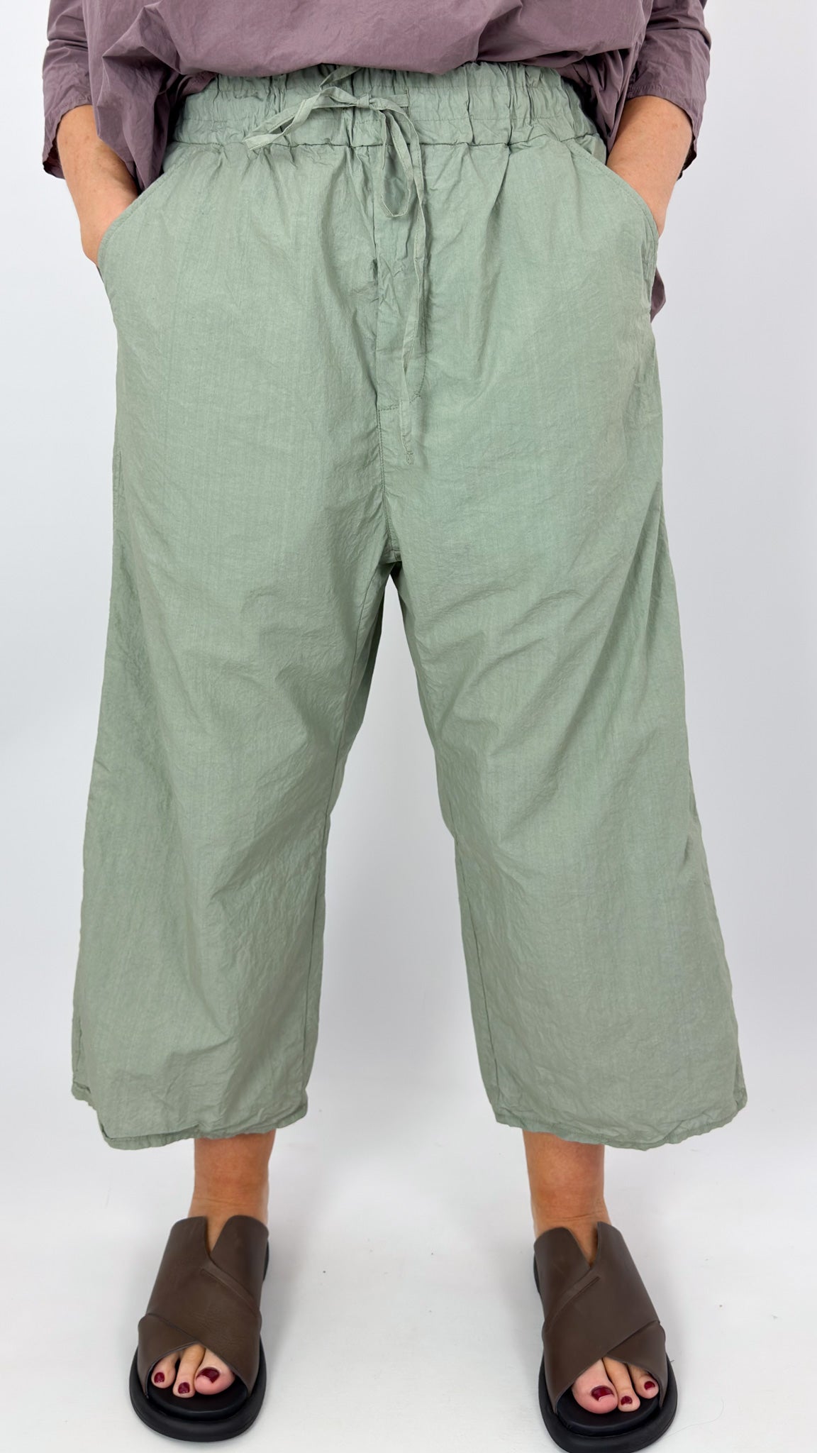 Album Di Famiglia 178 TC W&S Trousers Sage