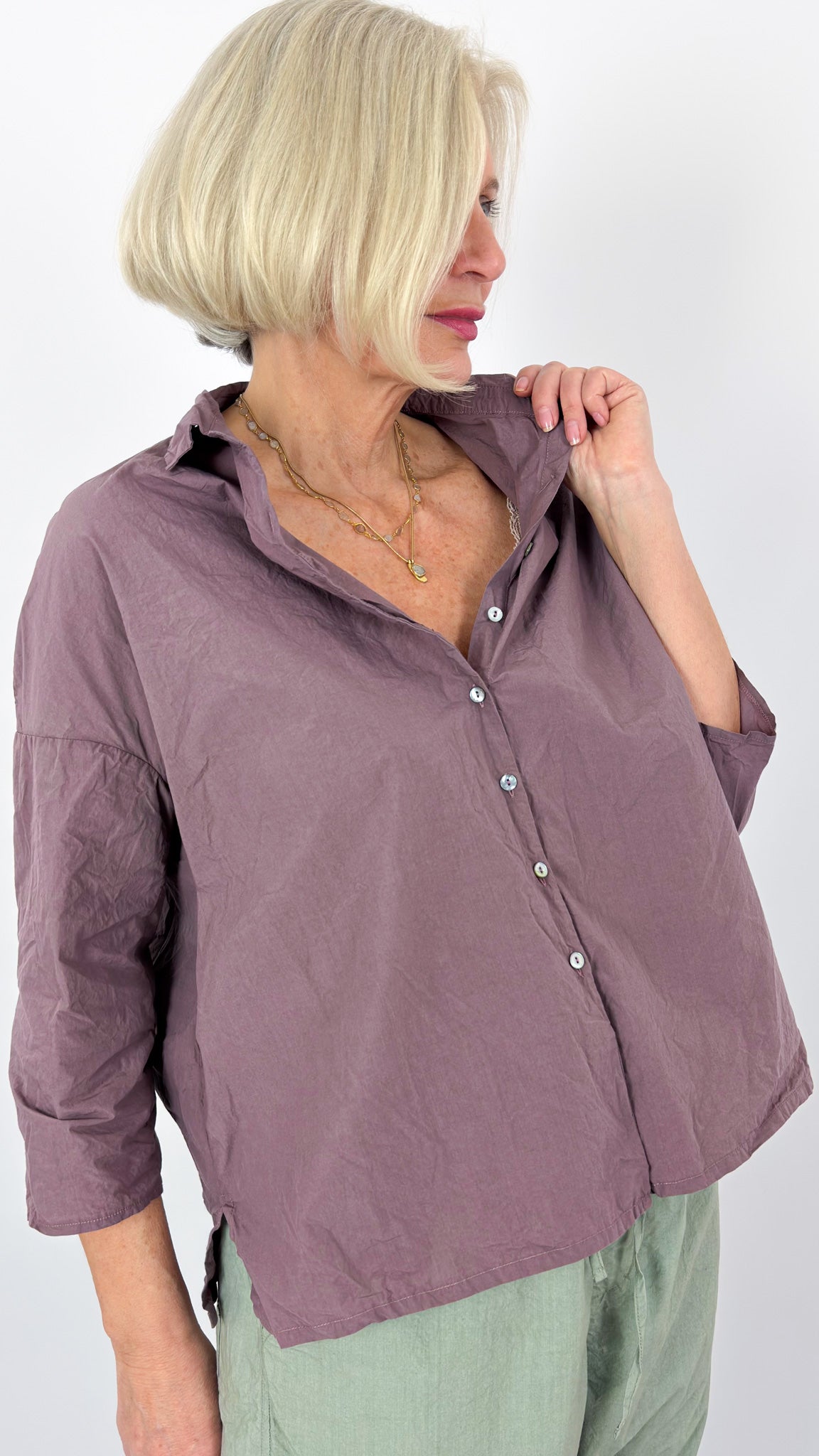 Album Di Famiglia 12_56 TC Shirt Mauve