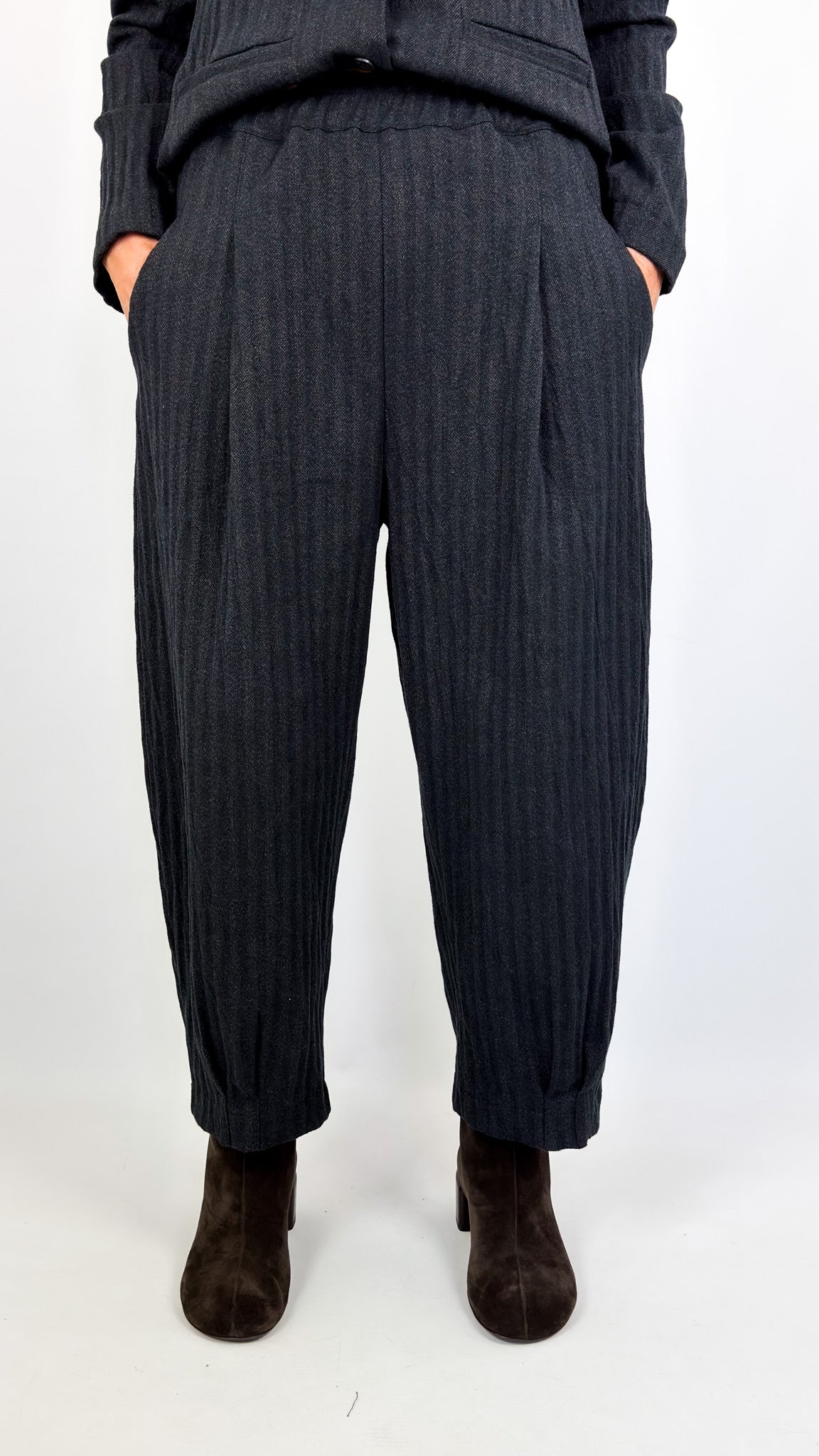 Mama b Bianco B Trousers Grigio