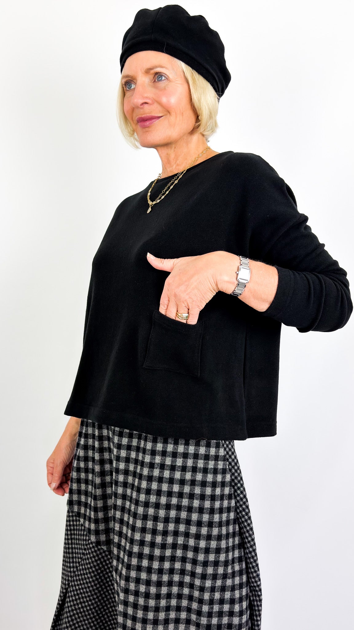 Mama b Eve Jumper Nero