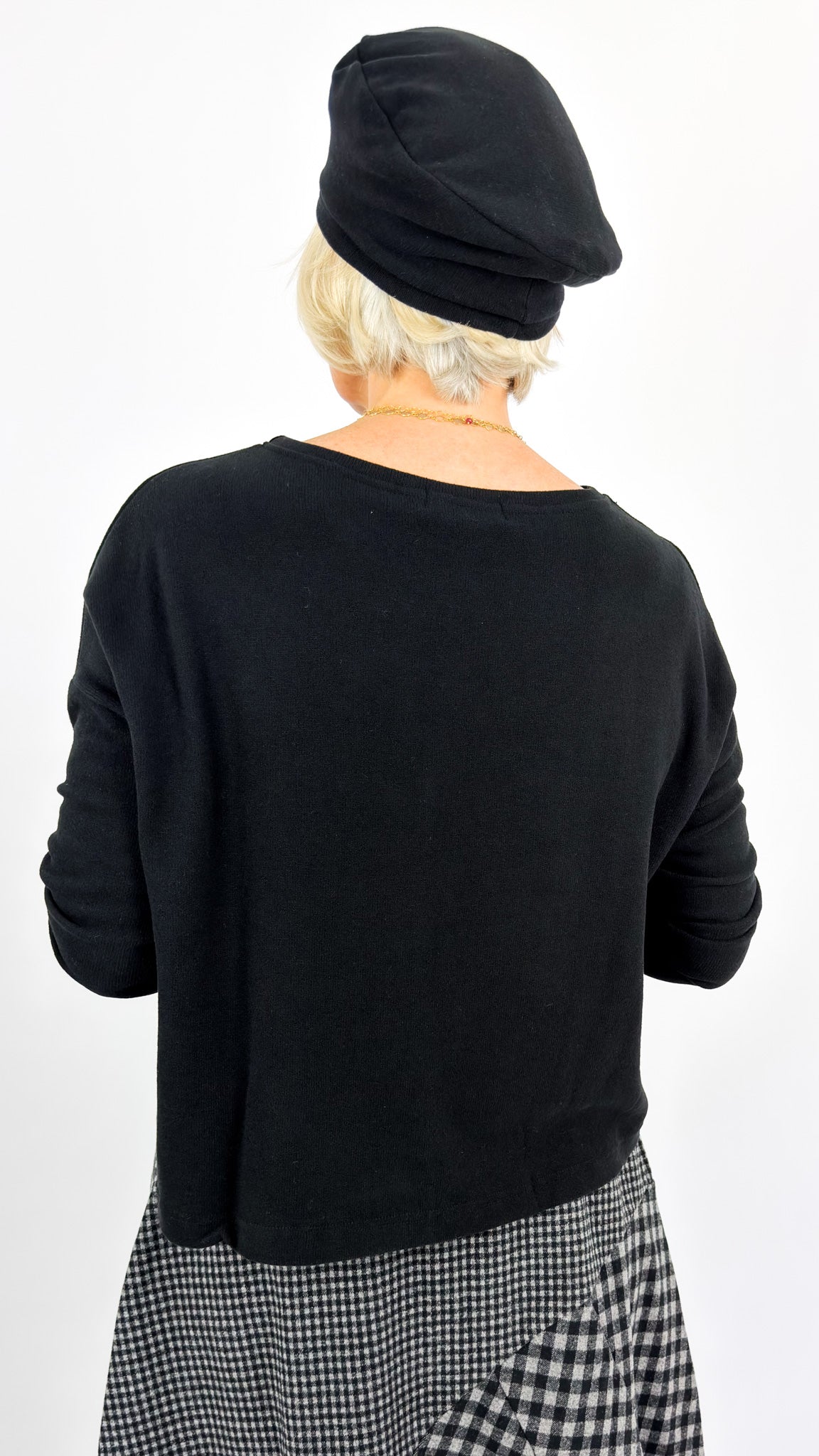 Mama b Bask Hat Nero