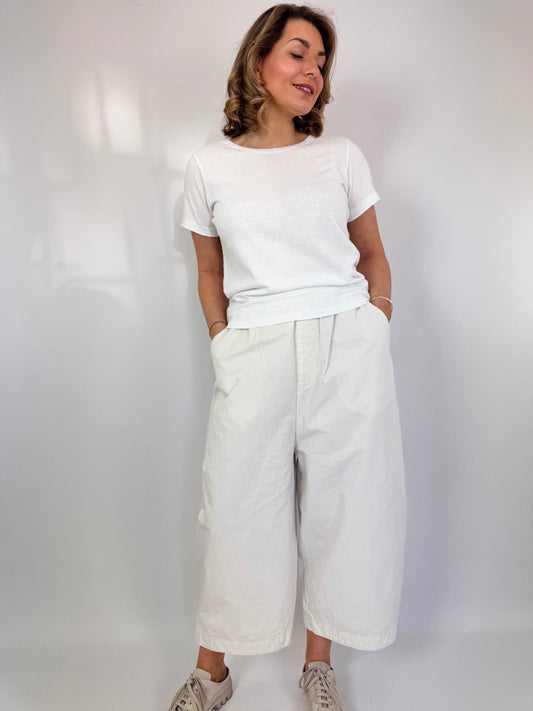 Pas De Calais 8568 Trousers Ivory