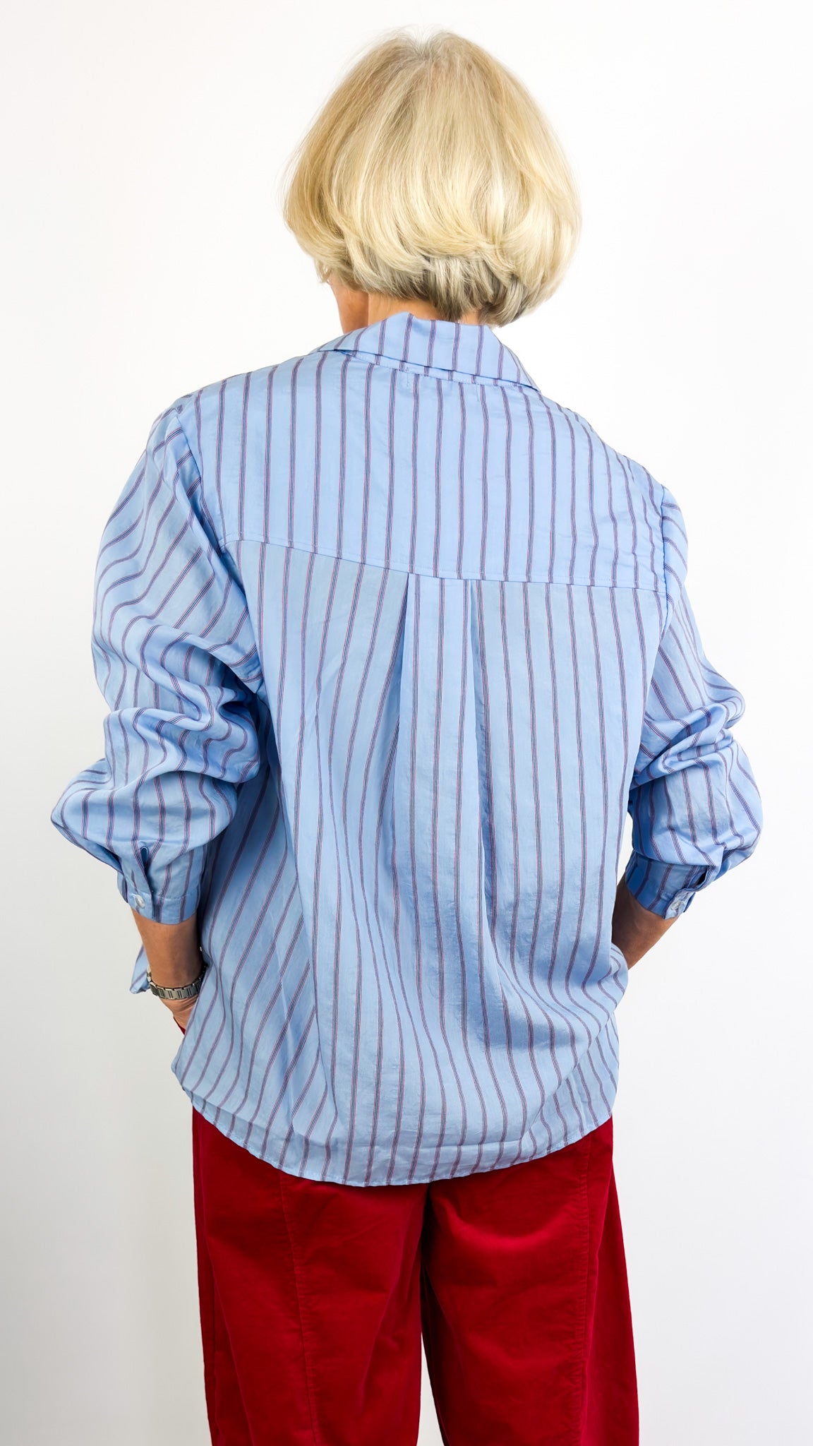 Mama b Amy Shirt Azzurro