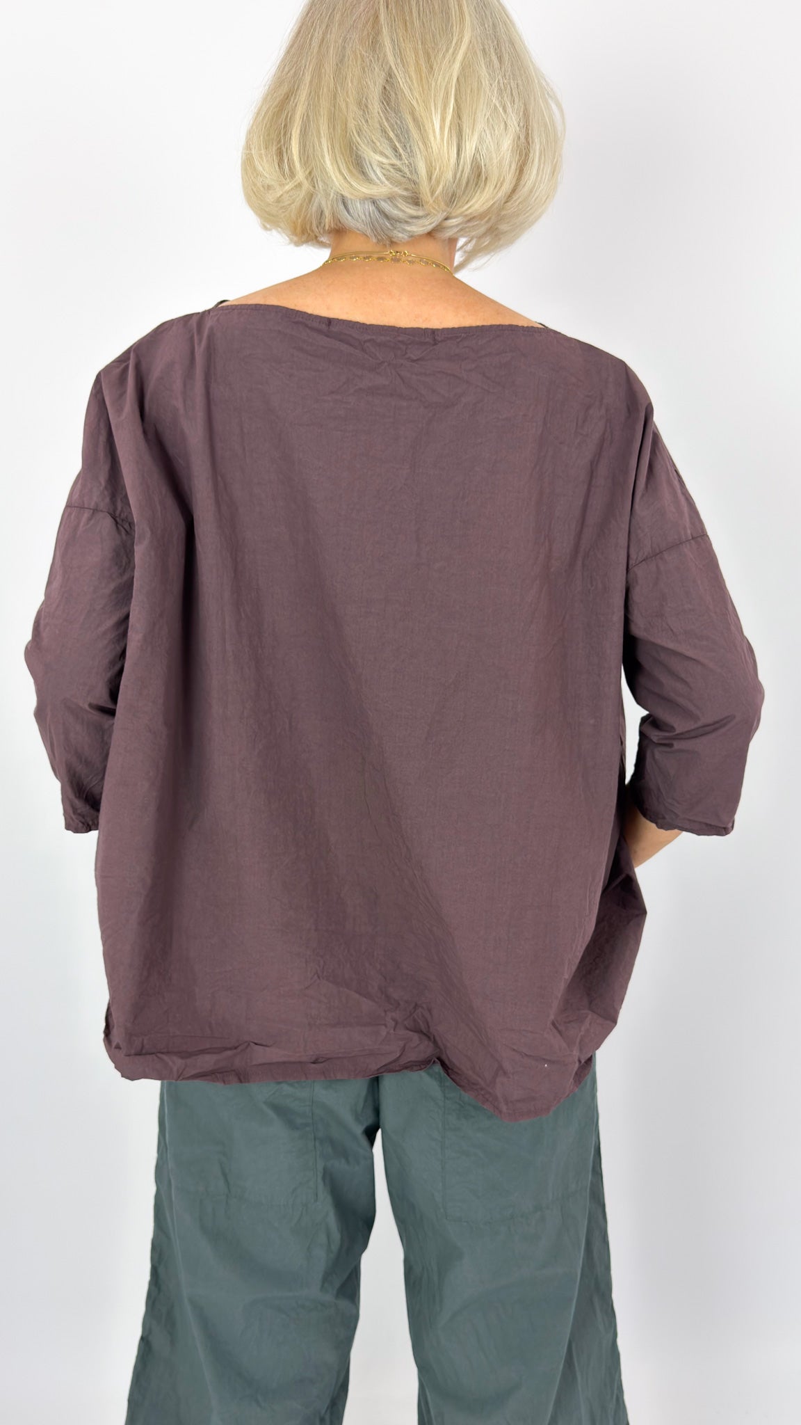 Album Di Famiglia 12_118 TC Tunic Shirt Grape