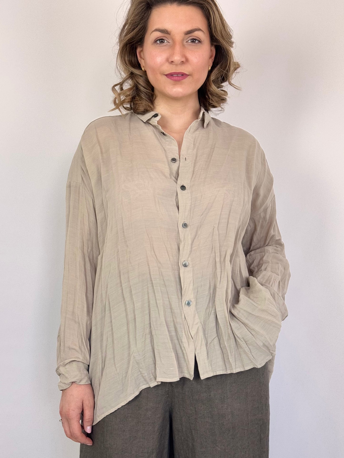 Pas De Calais 6636 Blouse Grey