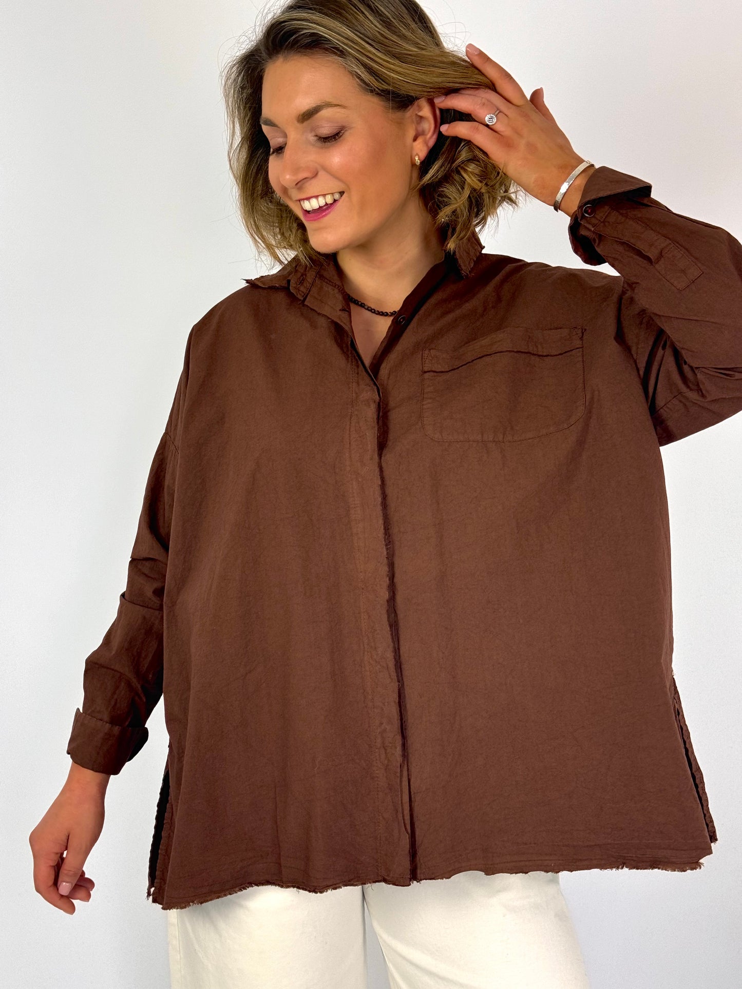 Hannoh Wessel Clarissa Shirt Cinnamon