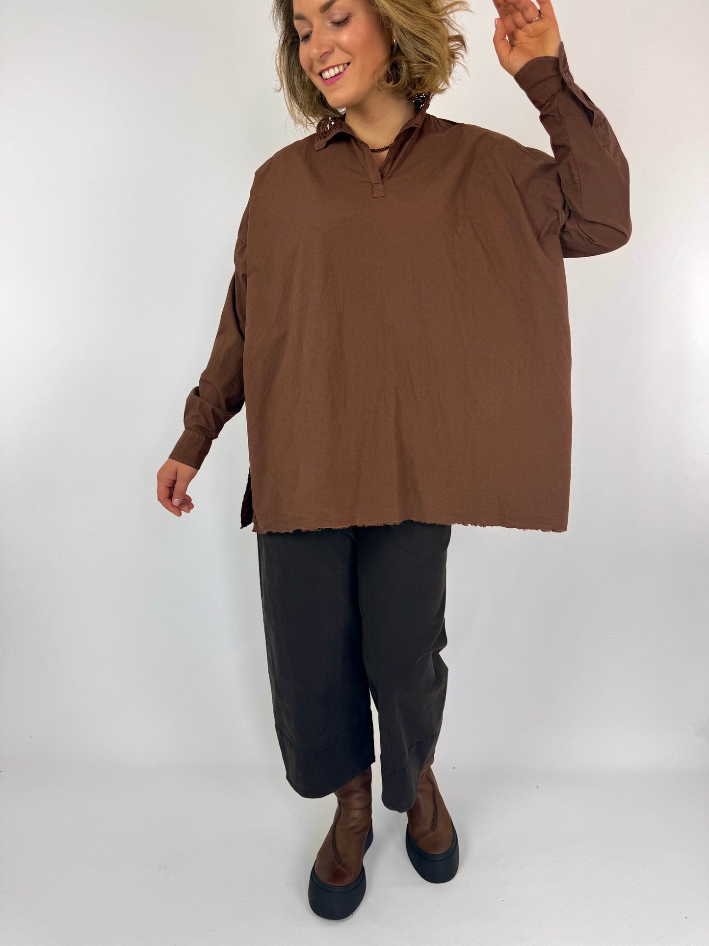 Hannoh Wessel Carol Shirt Cinnamon