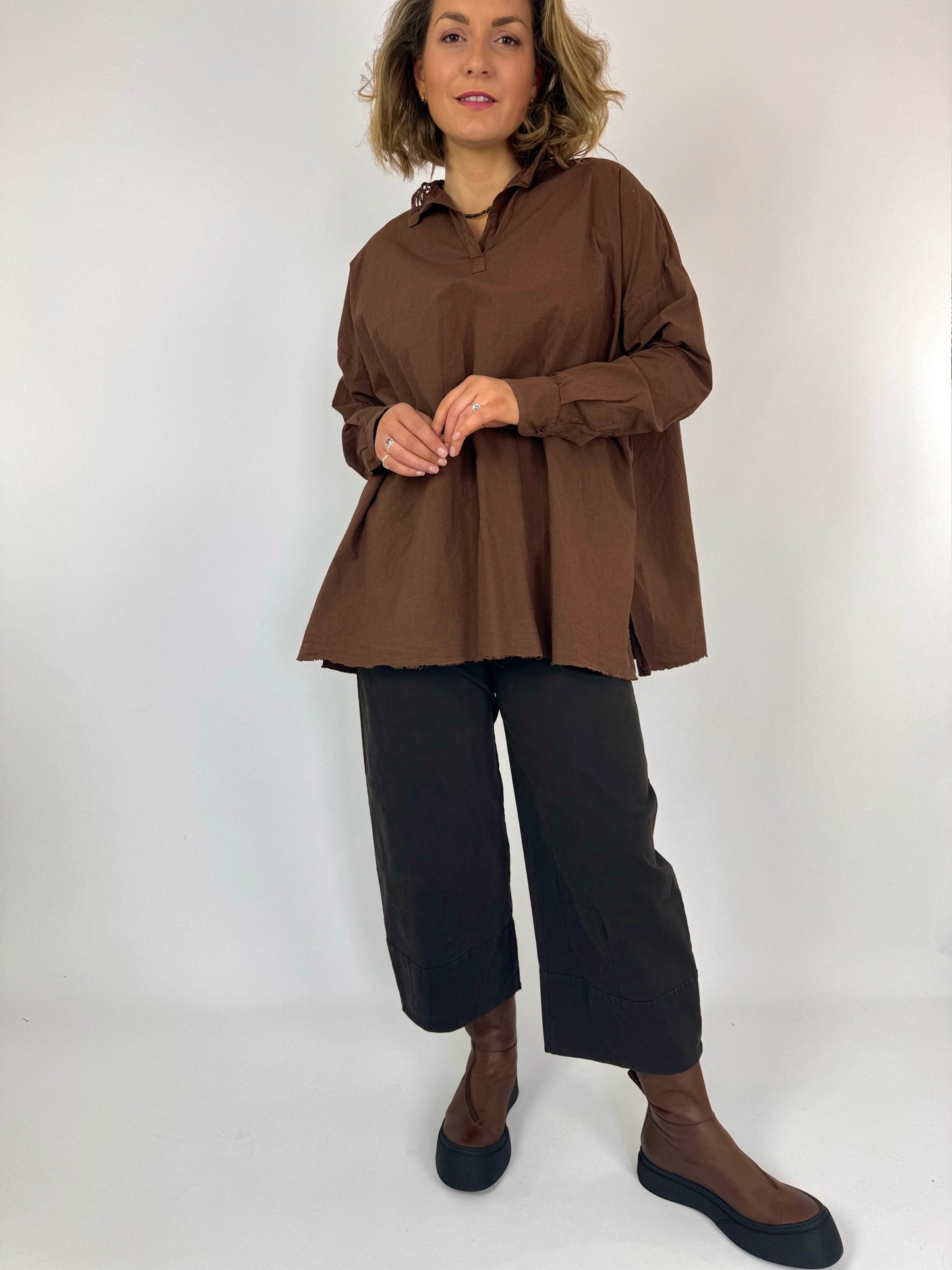 Hannoh Wessel Carol Shirt Cinnamon