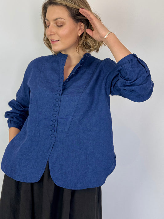 Ichi Antiquities 313 Shirt Indigo
