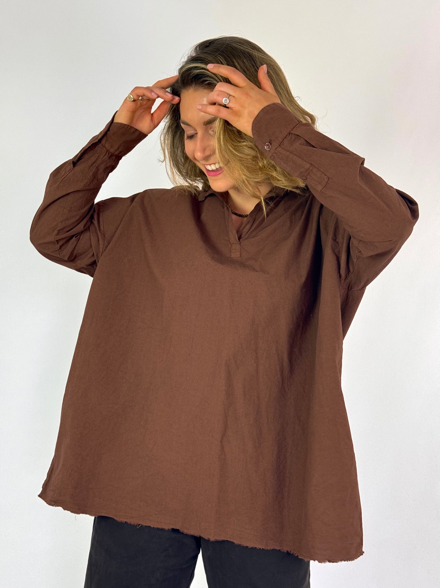 Hannoh Wessel Carol Shirt Cinnamon