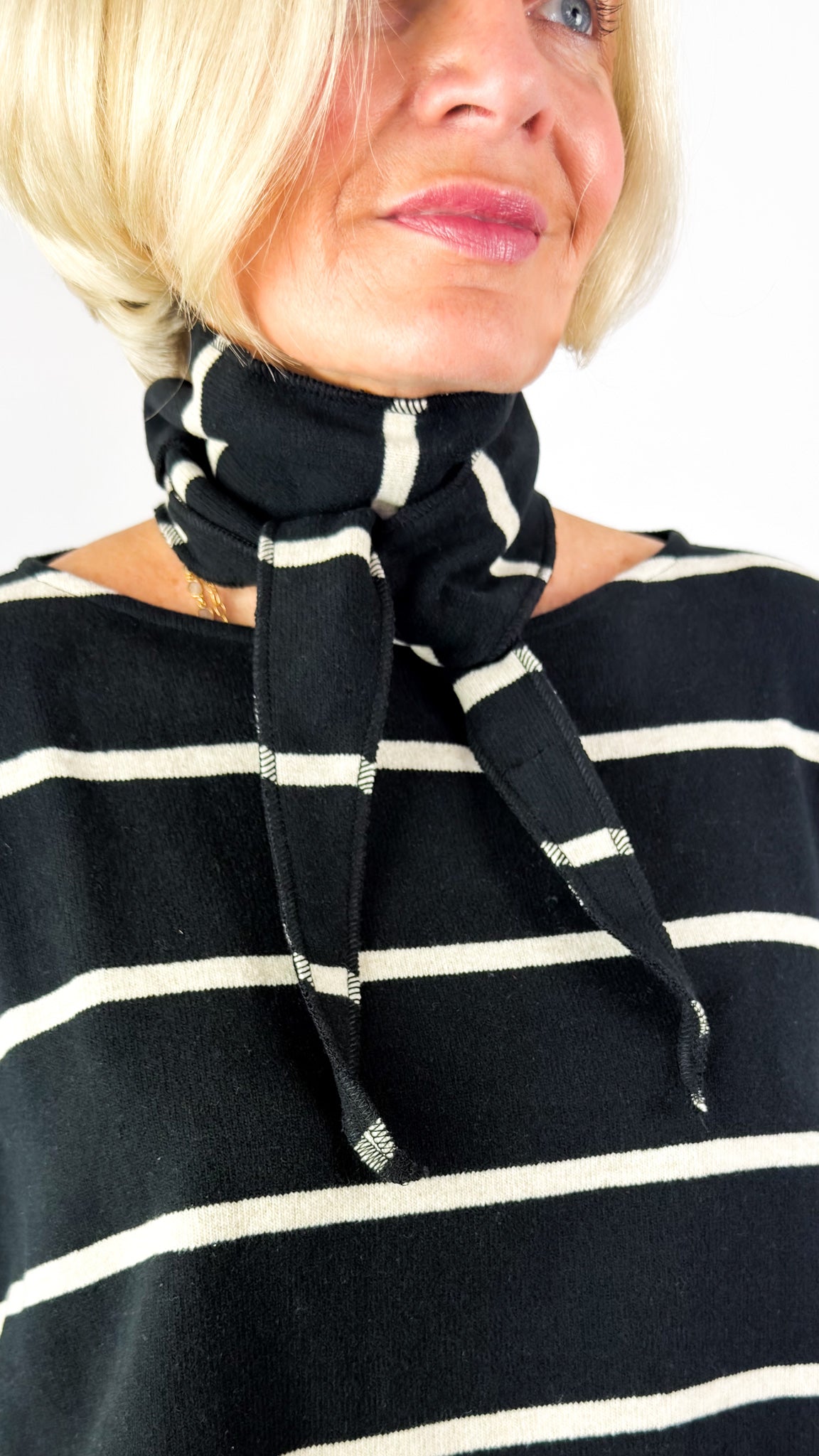 Mama b Rose Scarf Nero
