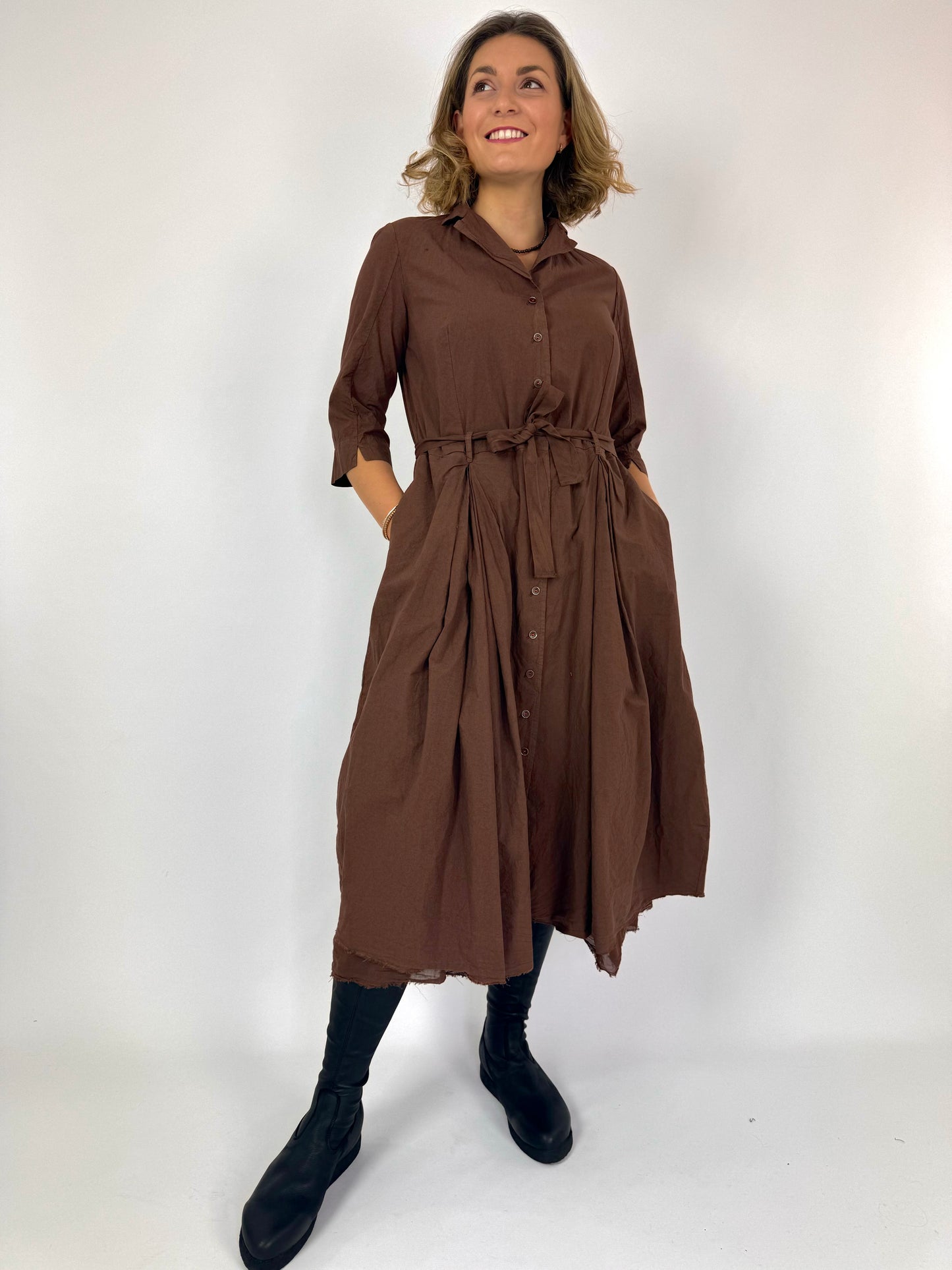 Hannoh Wessel Doralice Dress Cinnamon