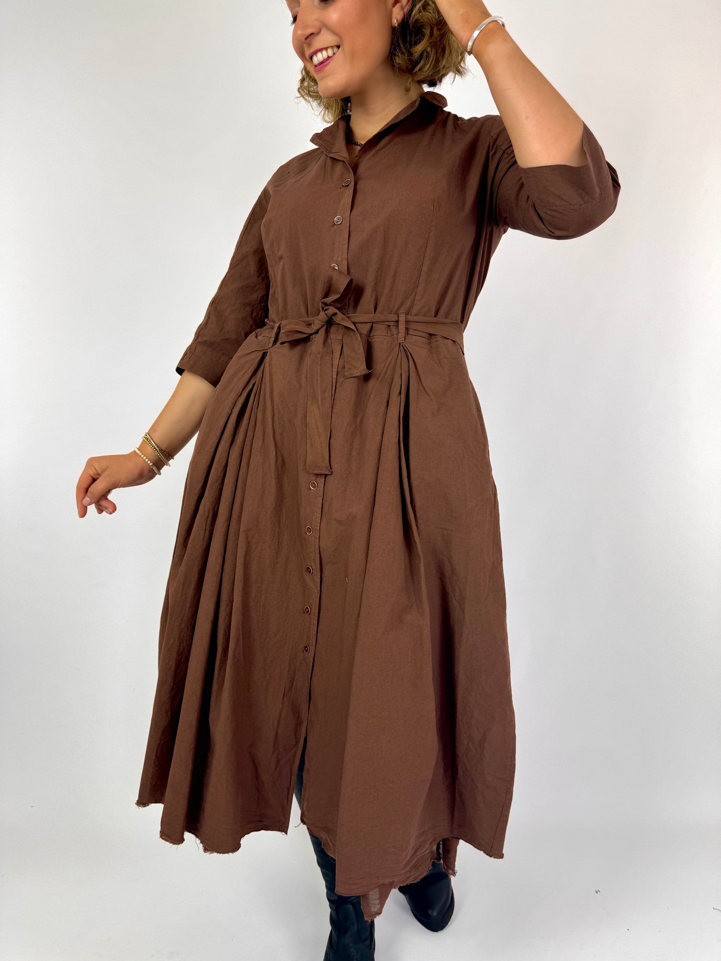 Hannoh Wessel Doralice Dress Cinnamon