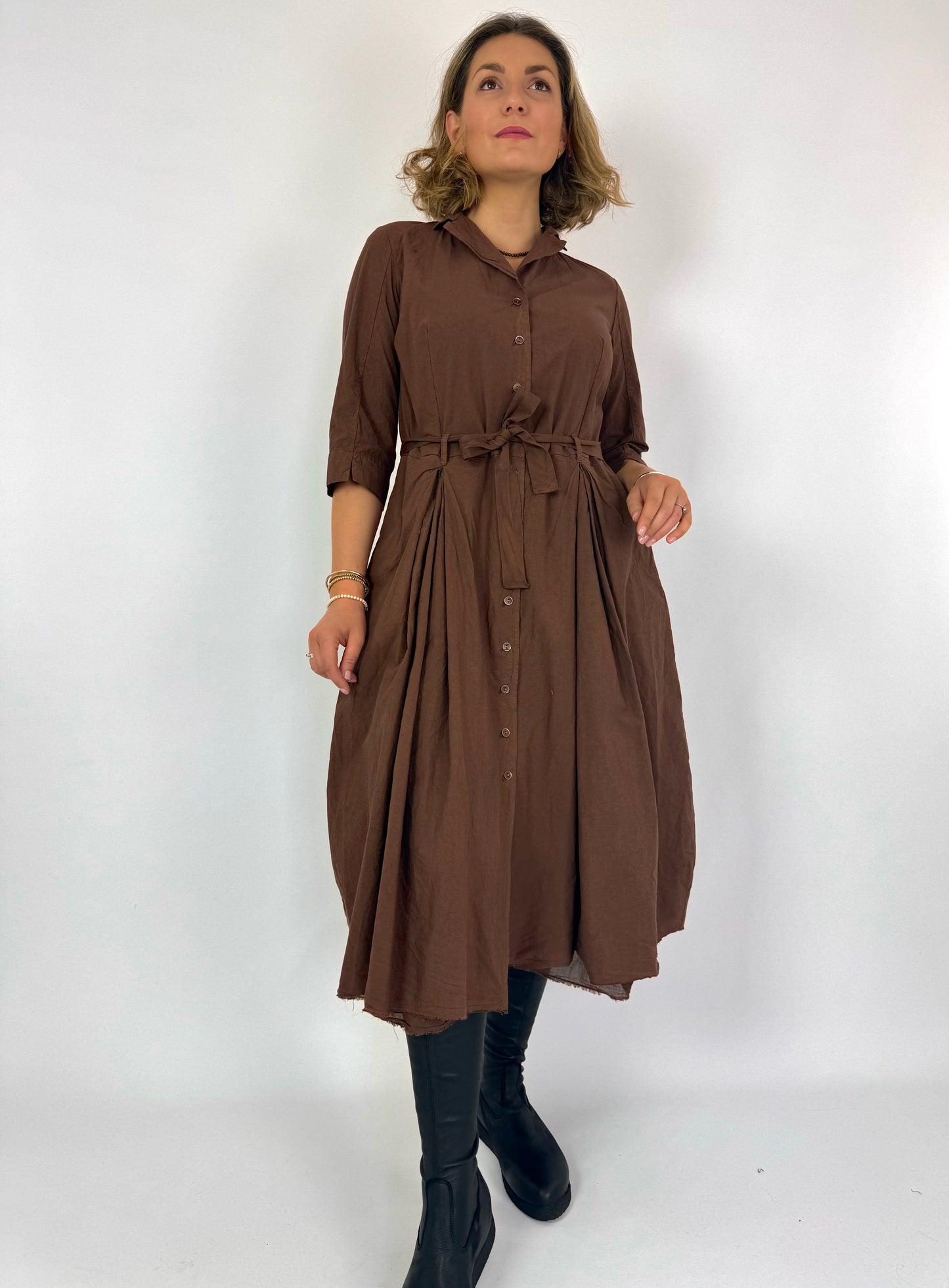 Hannoh Wessel Doralice Dress Cinnamon