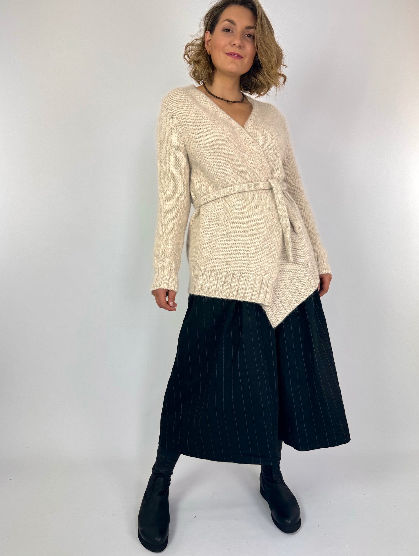 MJ Watson 71 Cardigan Natural