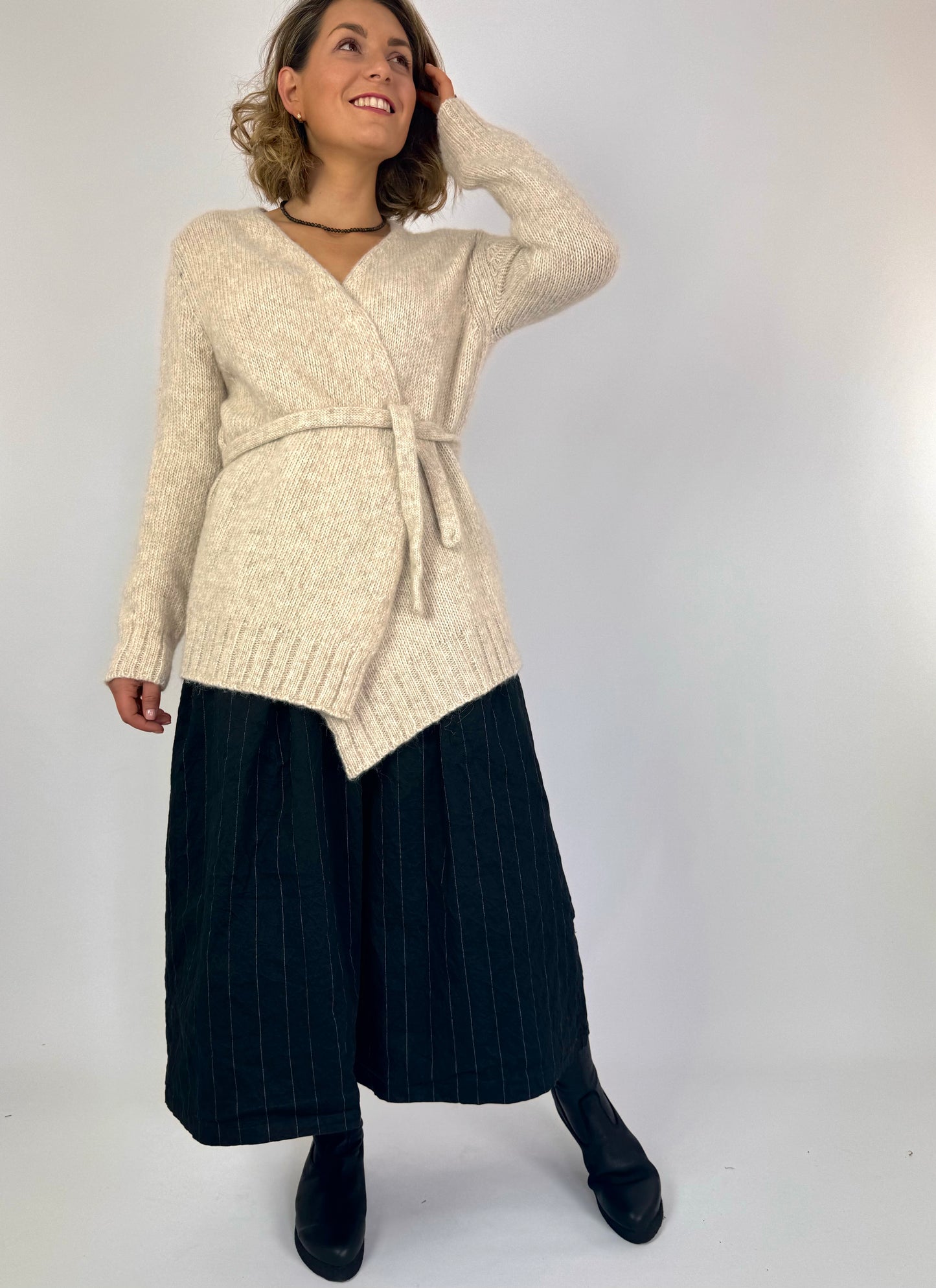 MJ Watson 71 Cardigan Natural