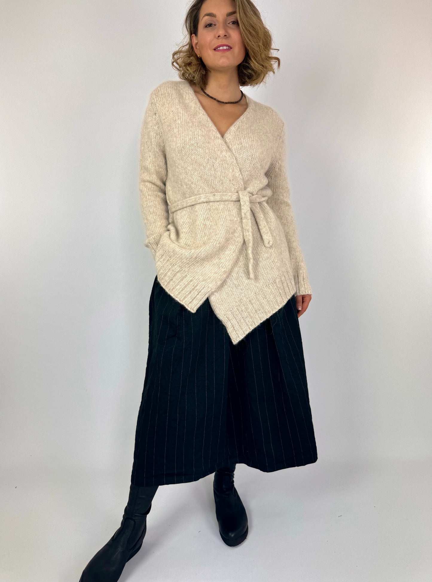 MJ Watson 71 Cardigan Natural