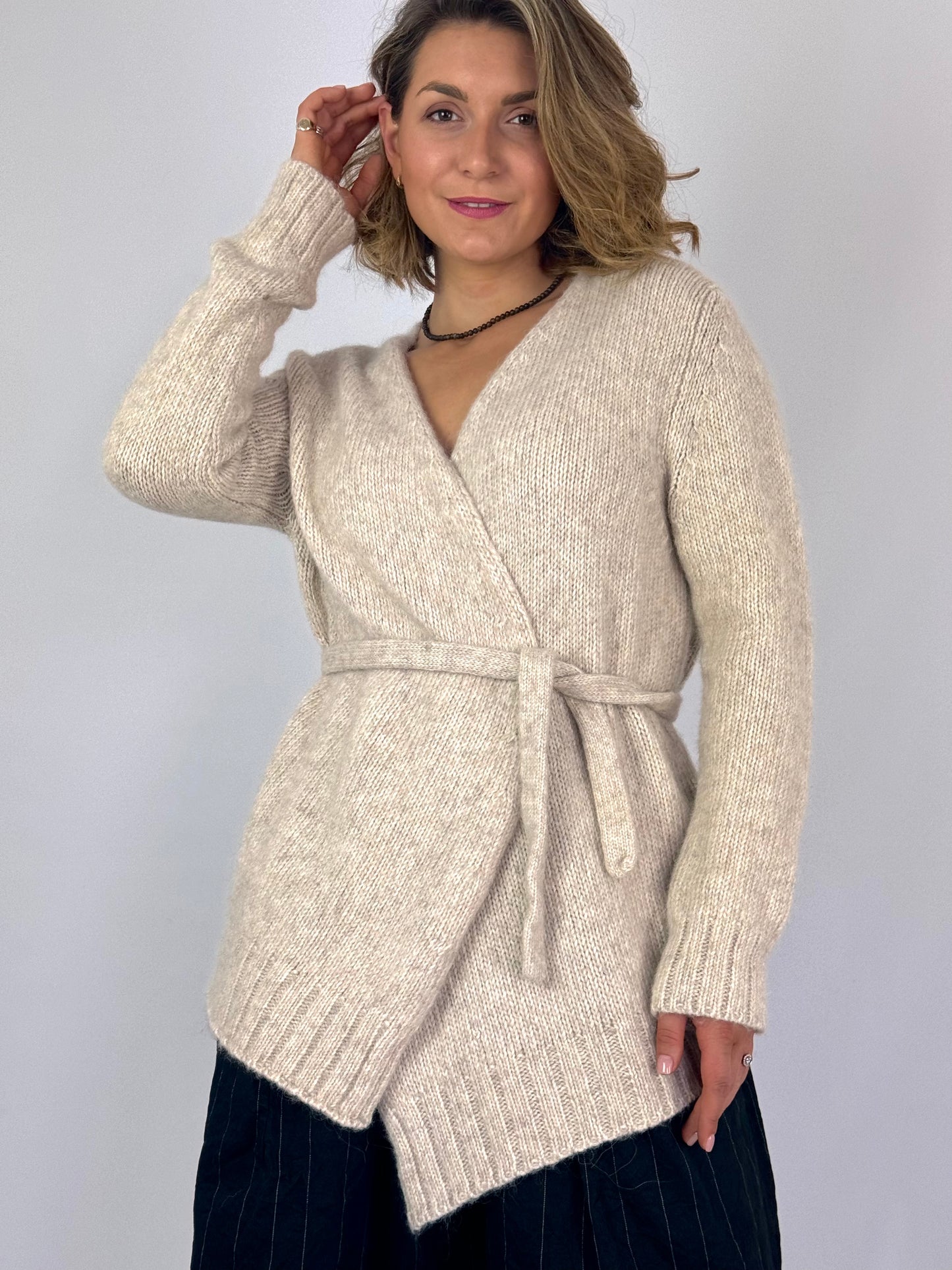 MJ Watson 71 Cardigan Natural