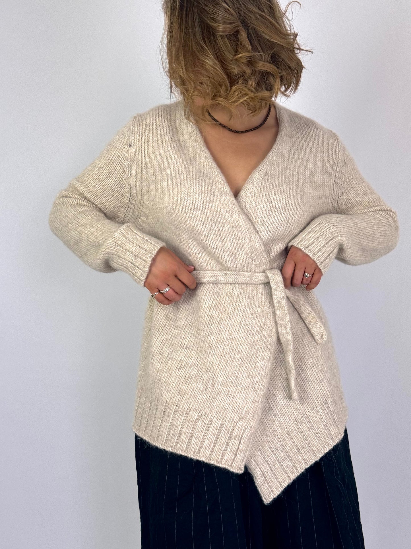 MJ Watson 71 Cardigan Natural