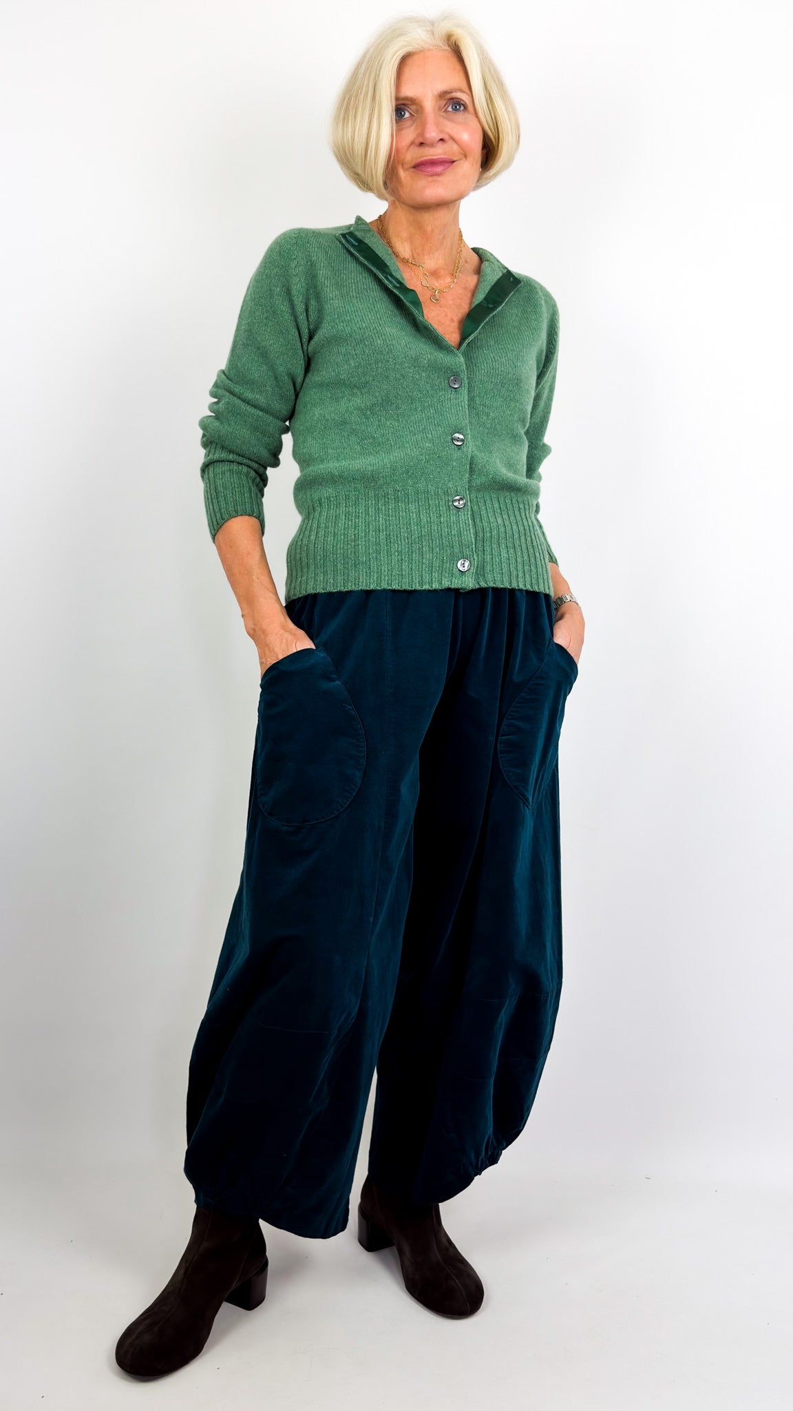 Mama b Pace Trousers Atlantic