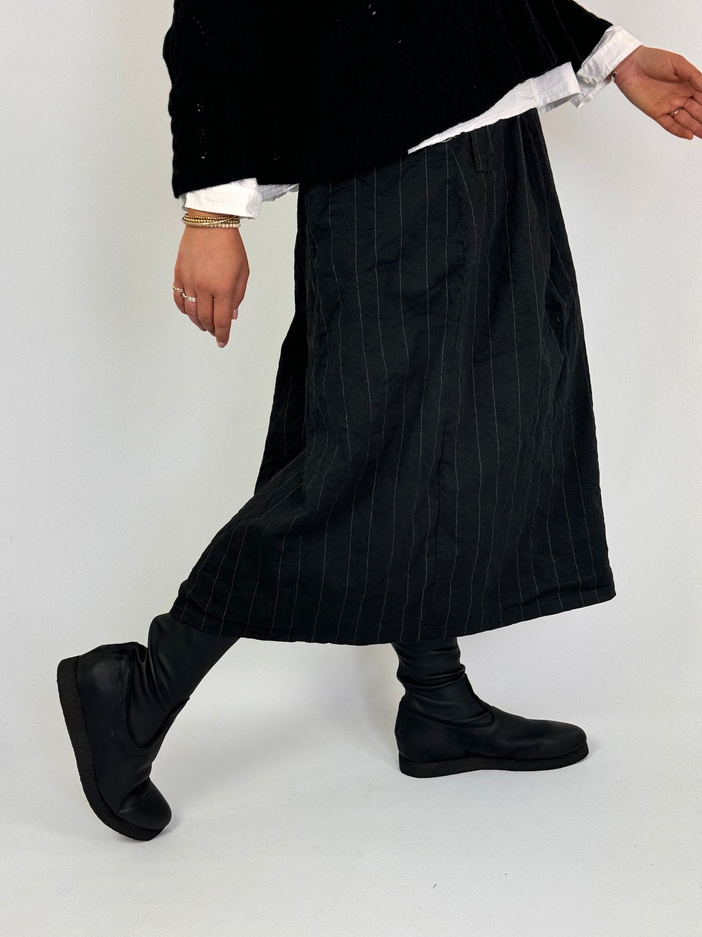 Hannoh Wessel Jleana Skirt Black Stripe