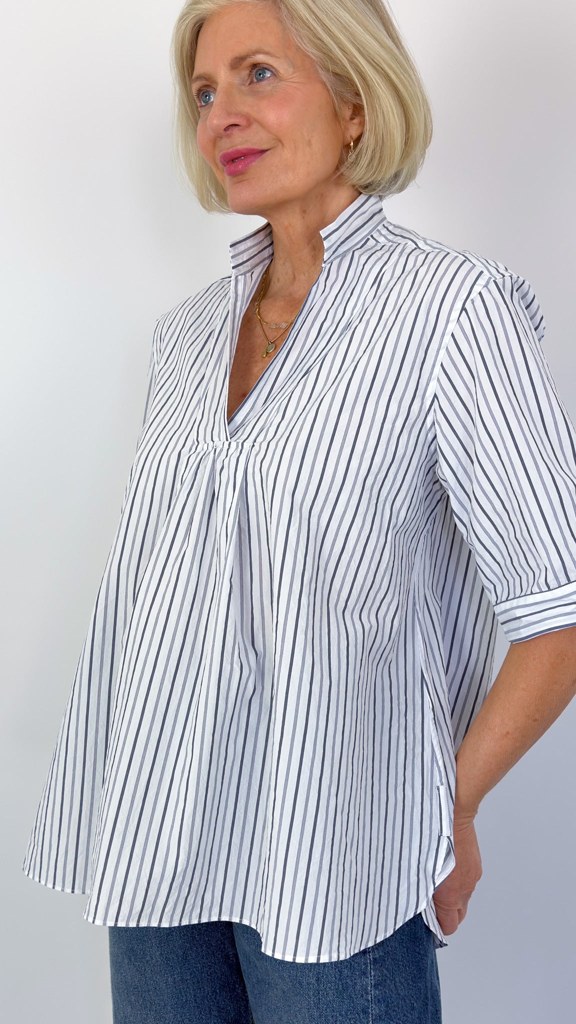 Bergfabel Vera Shirt Multi Stripe