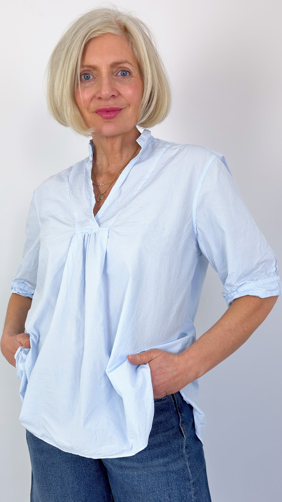 Bergfabel Vera Shirt Micro Check