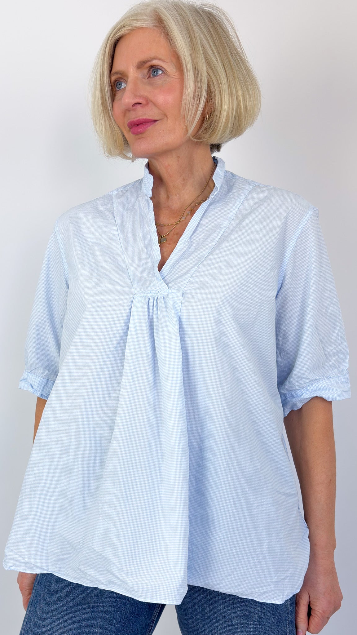 Bergfabel Vera Shirt Micro Check