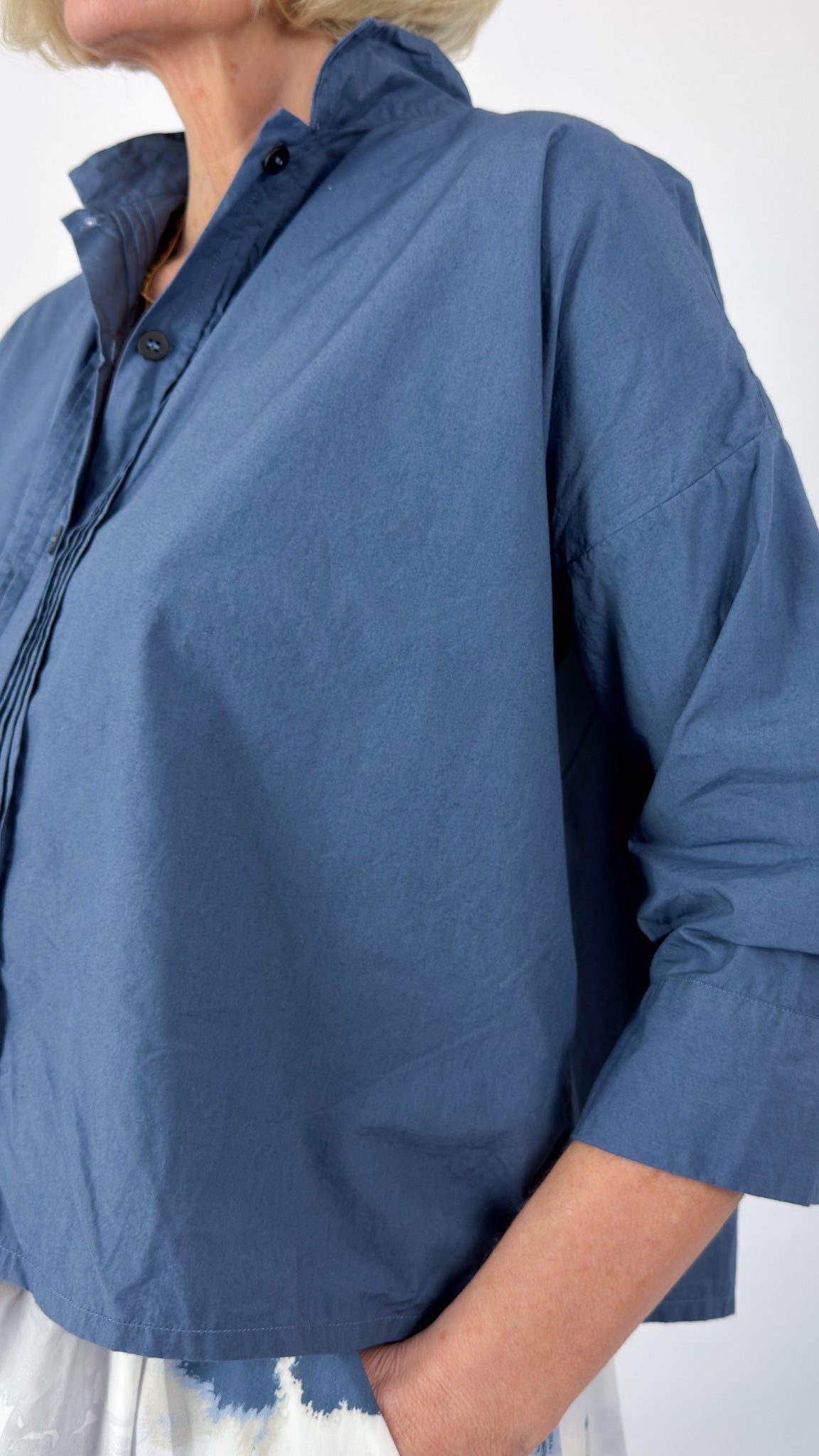 Bergfabel Claudia Shirt Blue