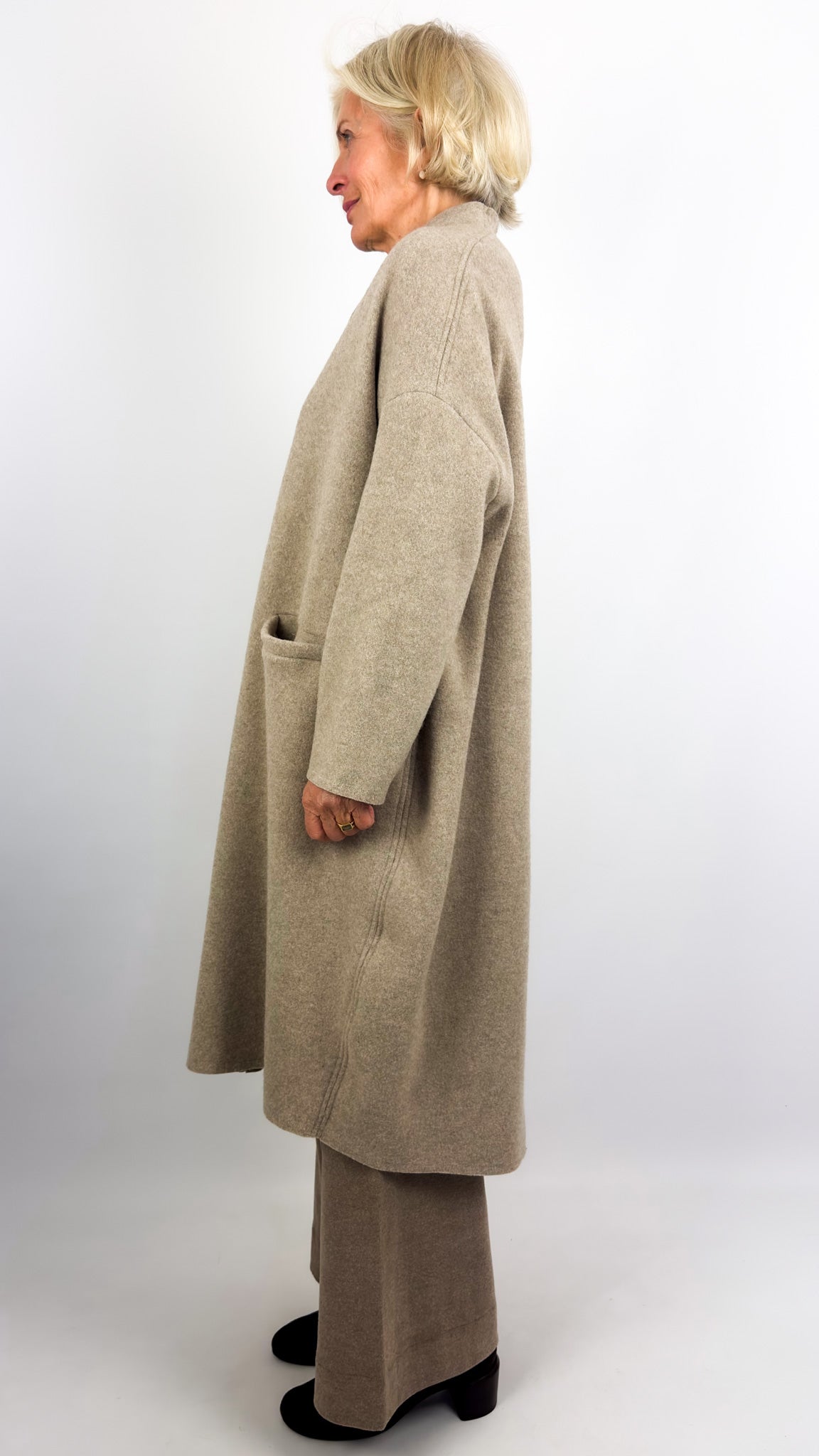 Mama b Azimut Coat Cachemire