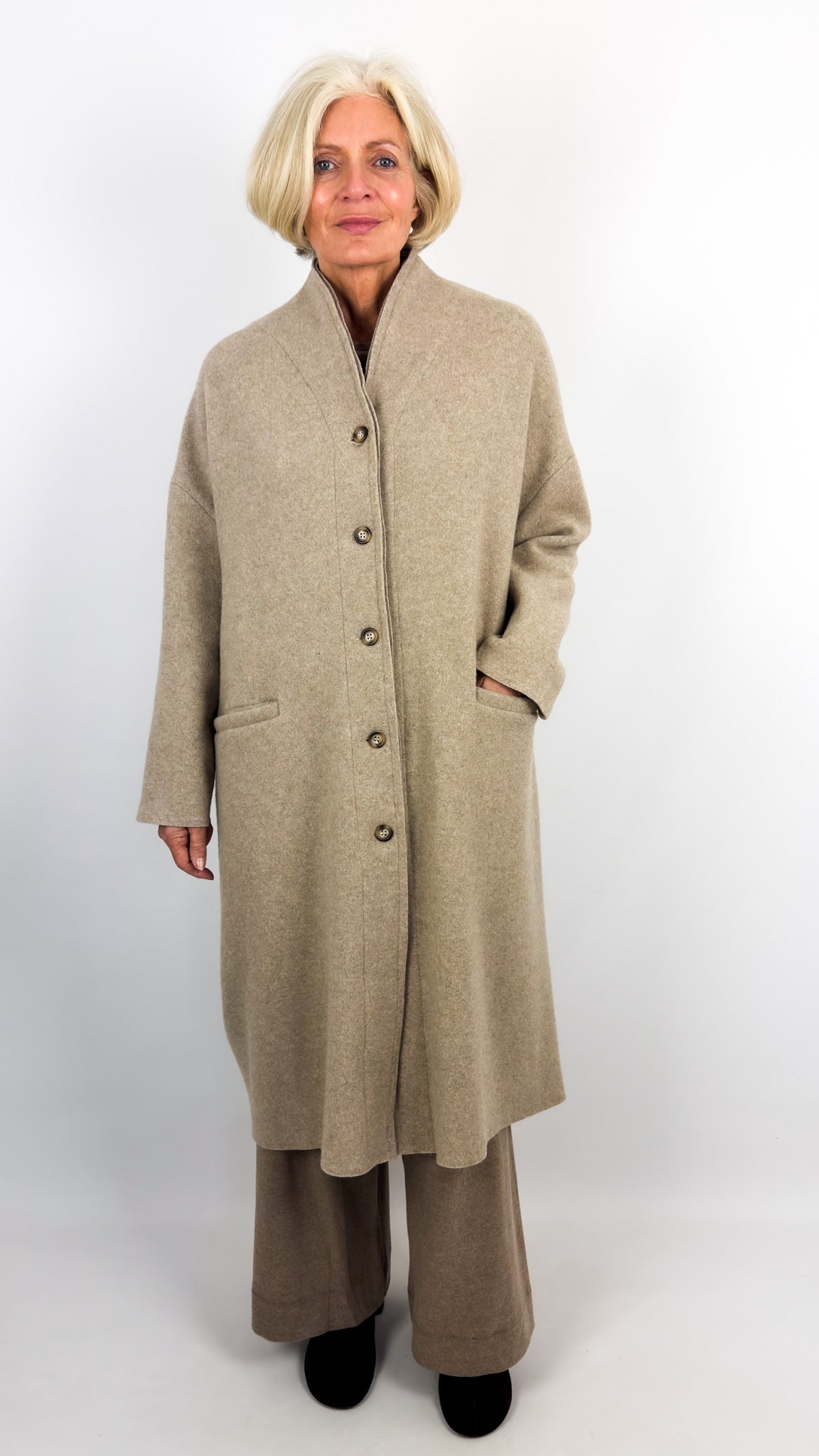 Mama b Azimut Coat Cachemire