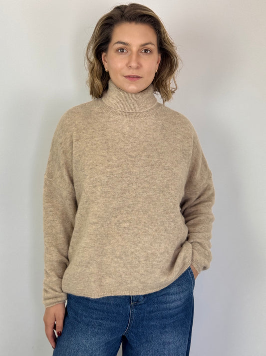 SibinLinnebjerg Maribel Jumper Sand