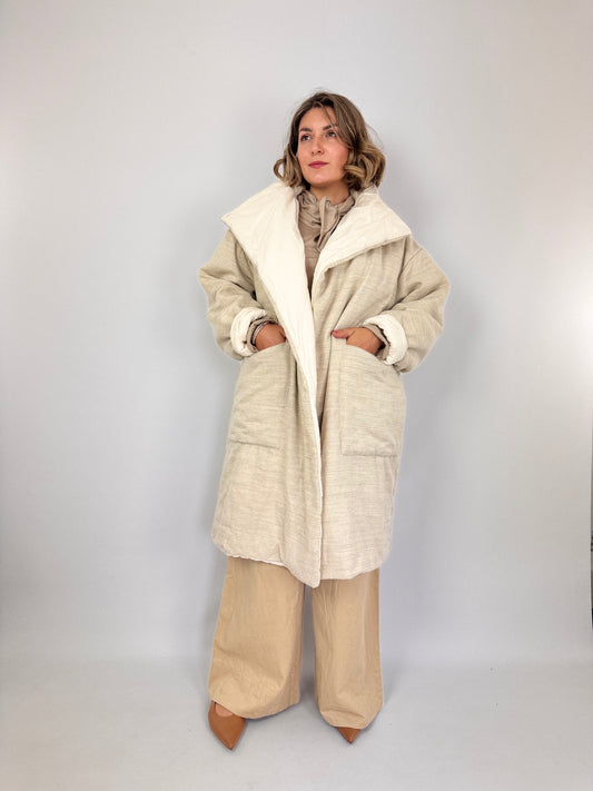 Elsa Esturgie Opera Coat Ecru