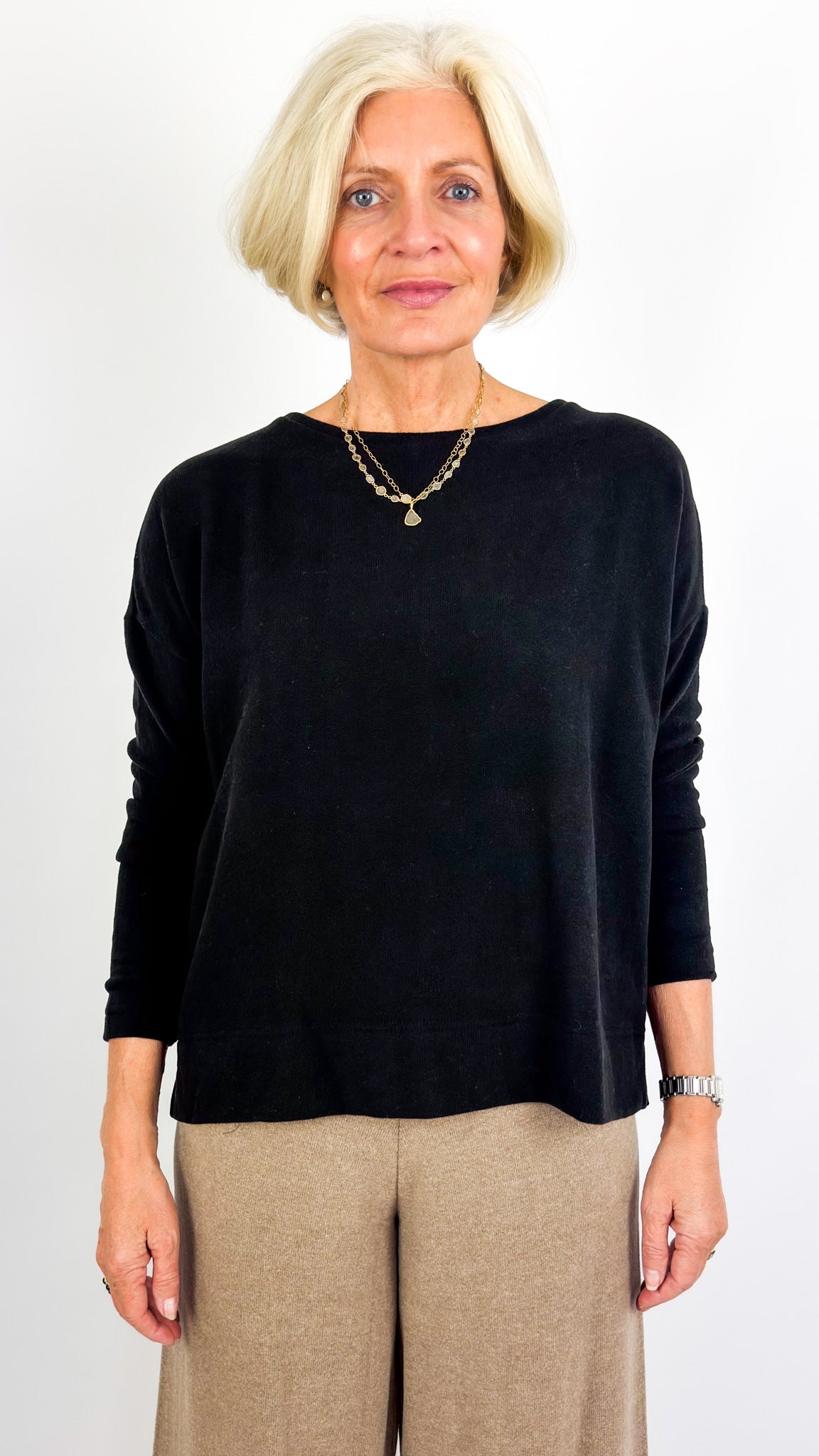 Mama b Mara Jumper Nero
