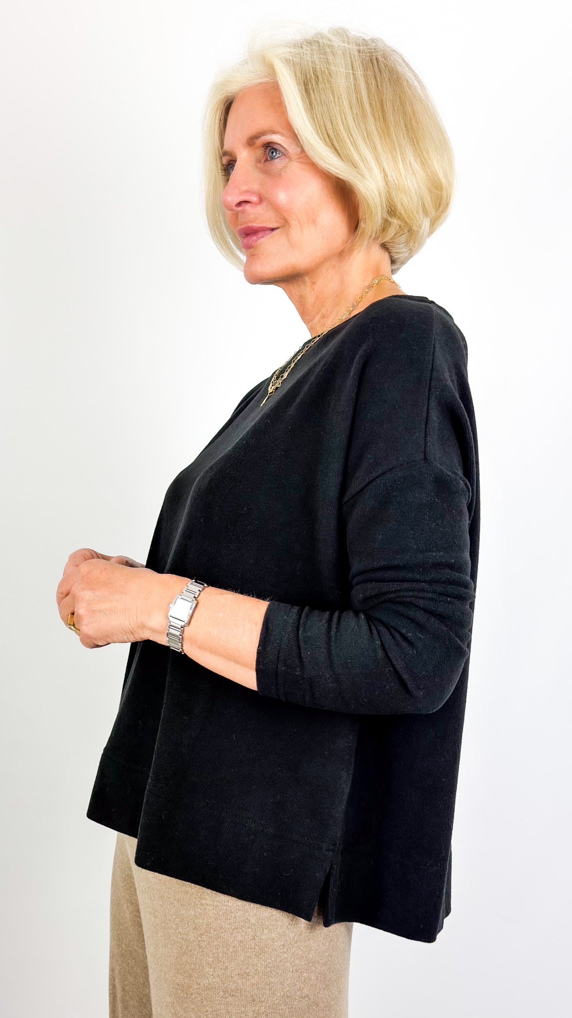Mama b Mara Jumper Nero