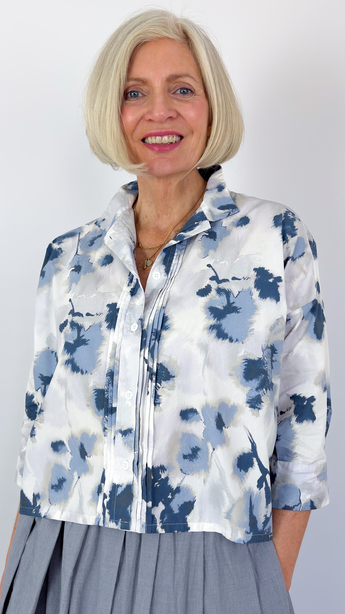 Bergfabel Claudia Shirt Blooms