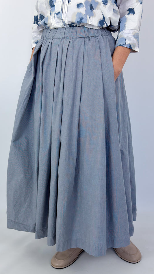 Bergfabel Matilde Skirt Charcoal Check
