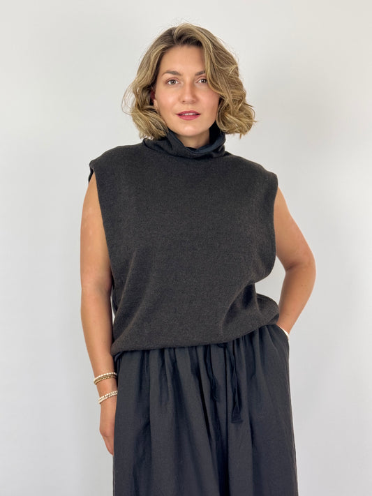 Elsa Esturgie Octobre Jumper Brown