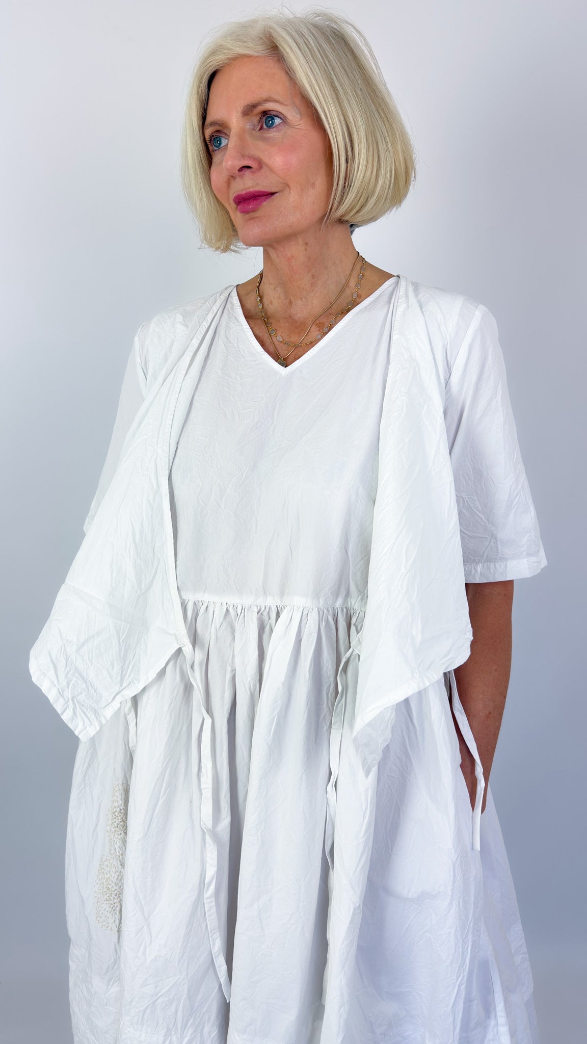 Ewa i Walla Riona Dress White