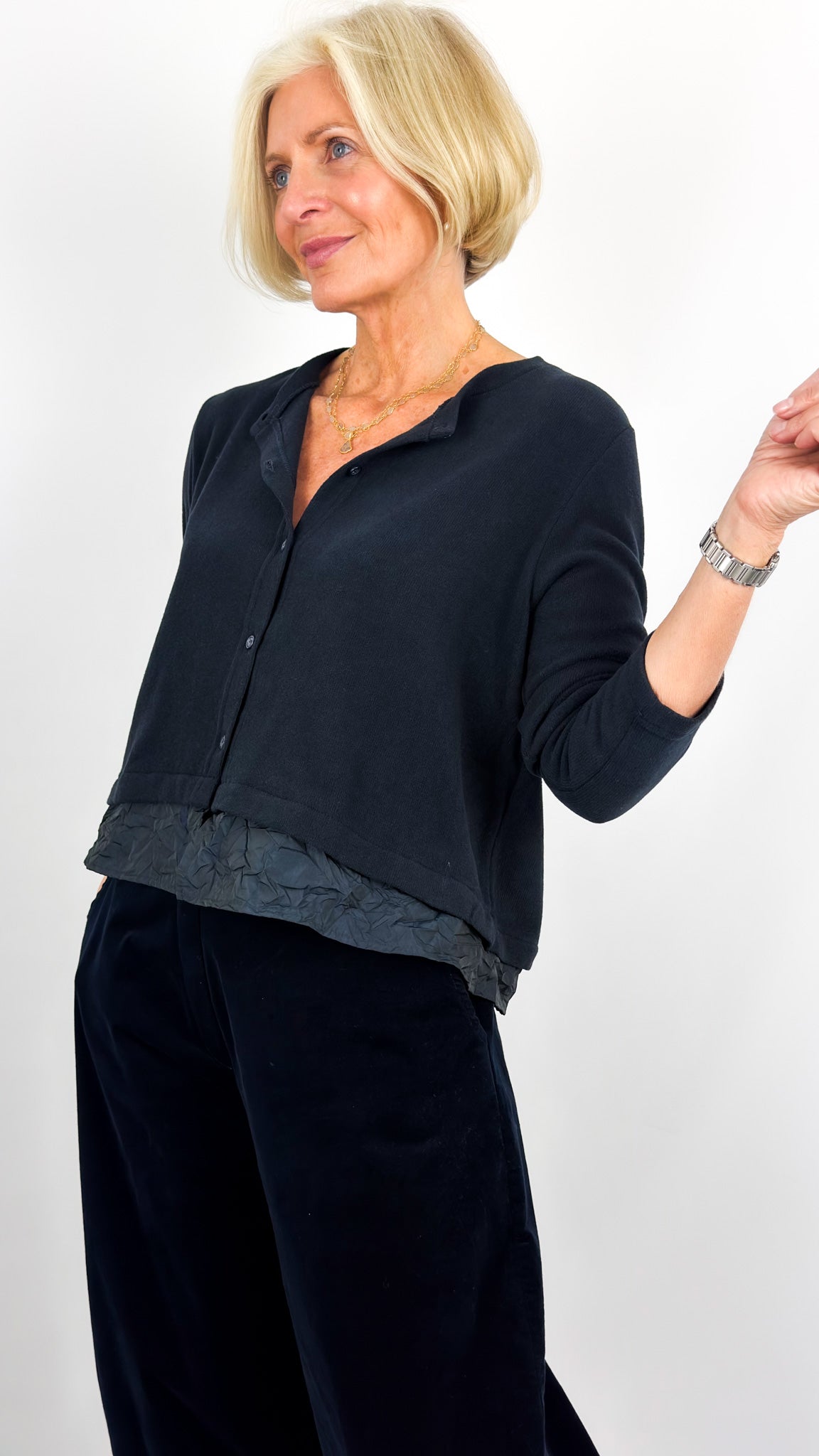 Mama b Toro Cardigan Notte